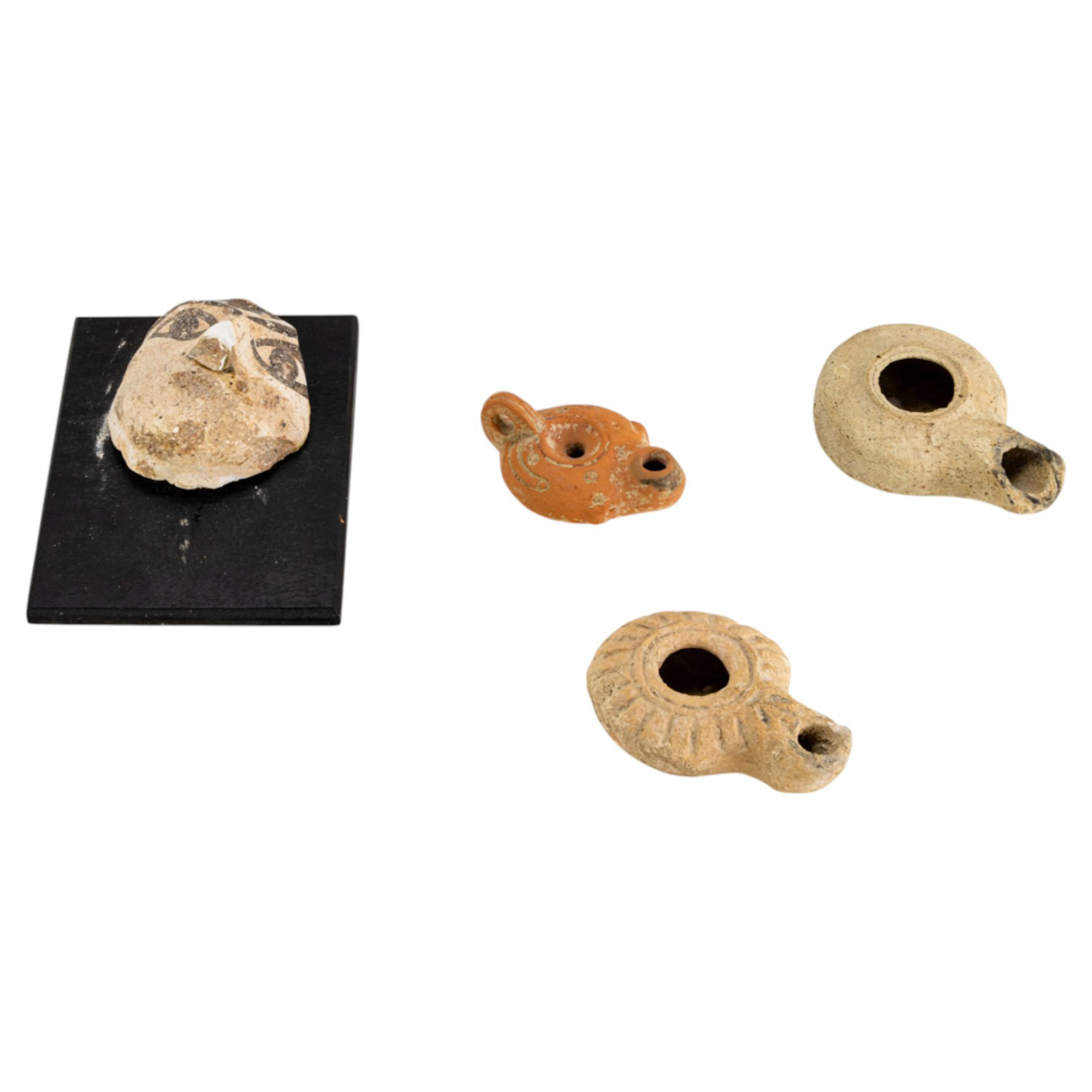 A group of Roman and Egyptian pottery