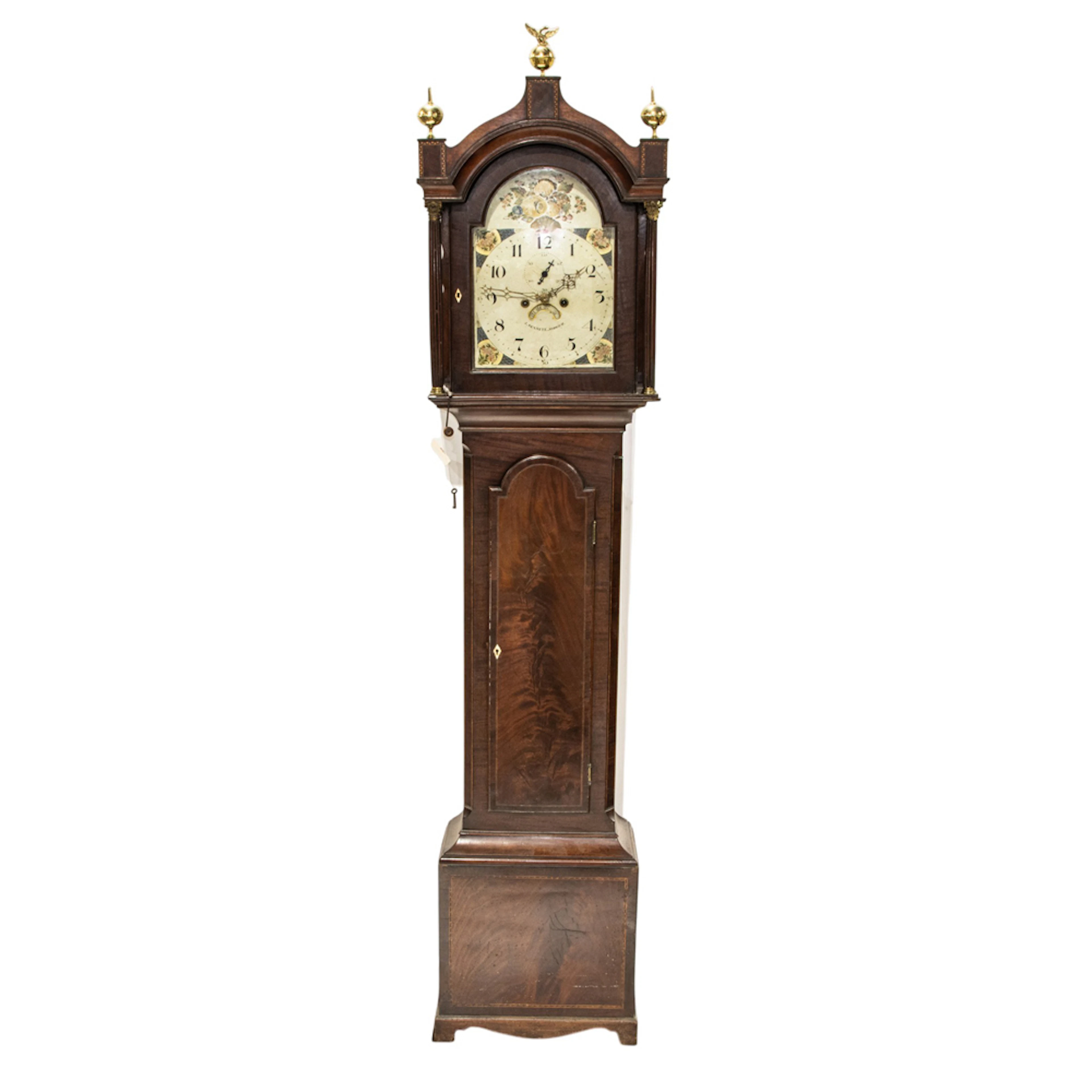 A Regency mahogany tall case clock by James Bennett (1760�1845)