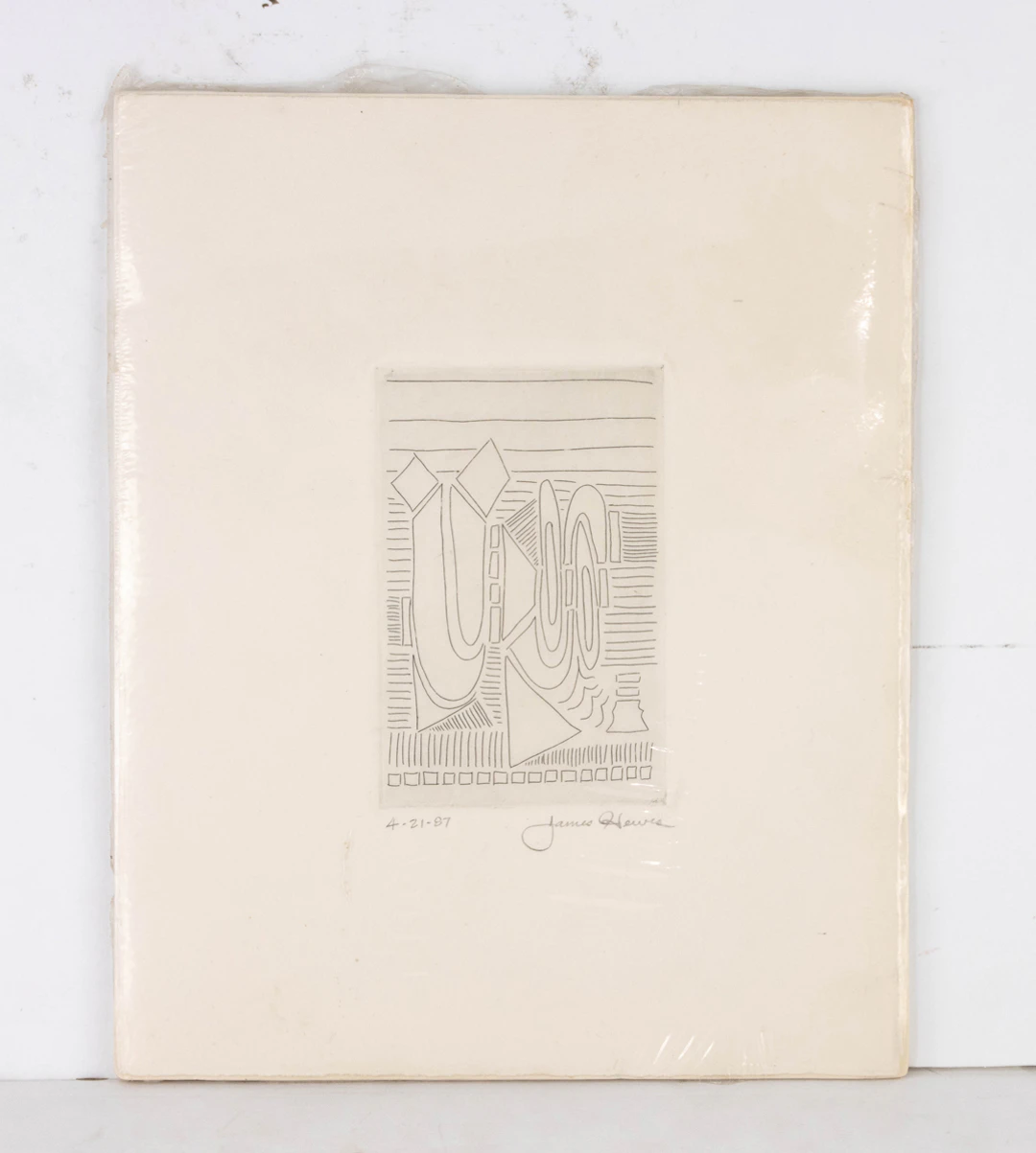 Etching, James Hewes