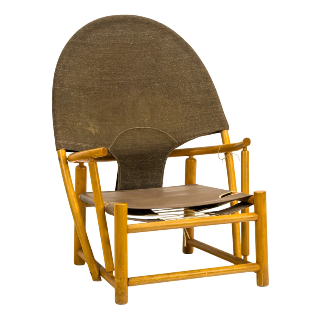 An Italian Piero Palange / Werther Toffoloni Hoop chair