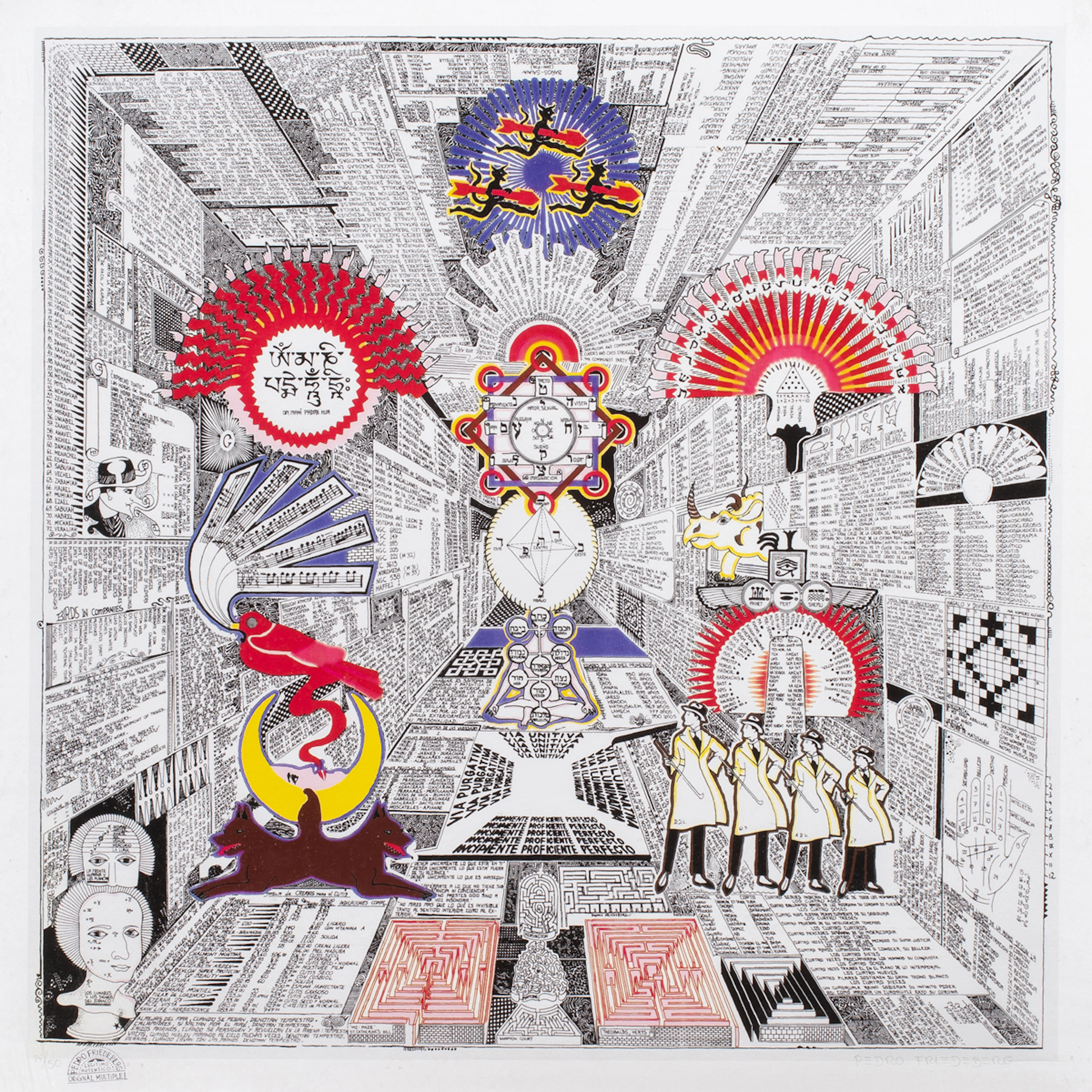 Print, Pedro Friedeberg