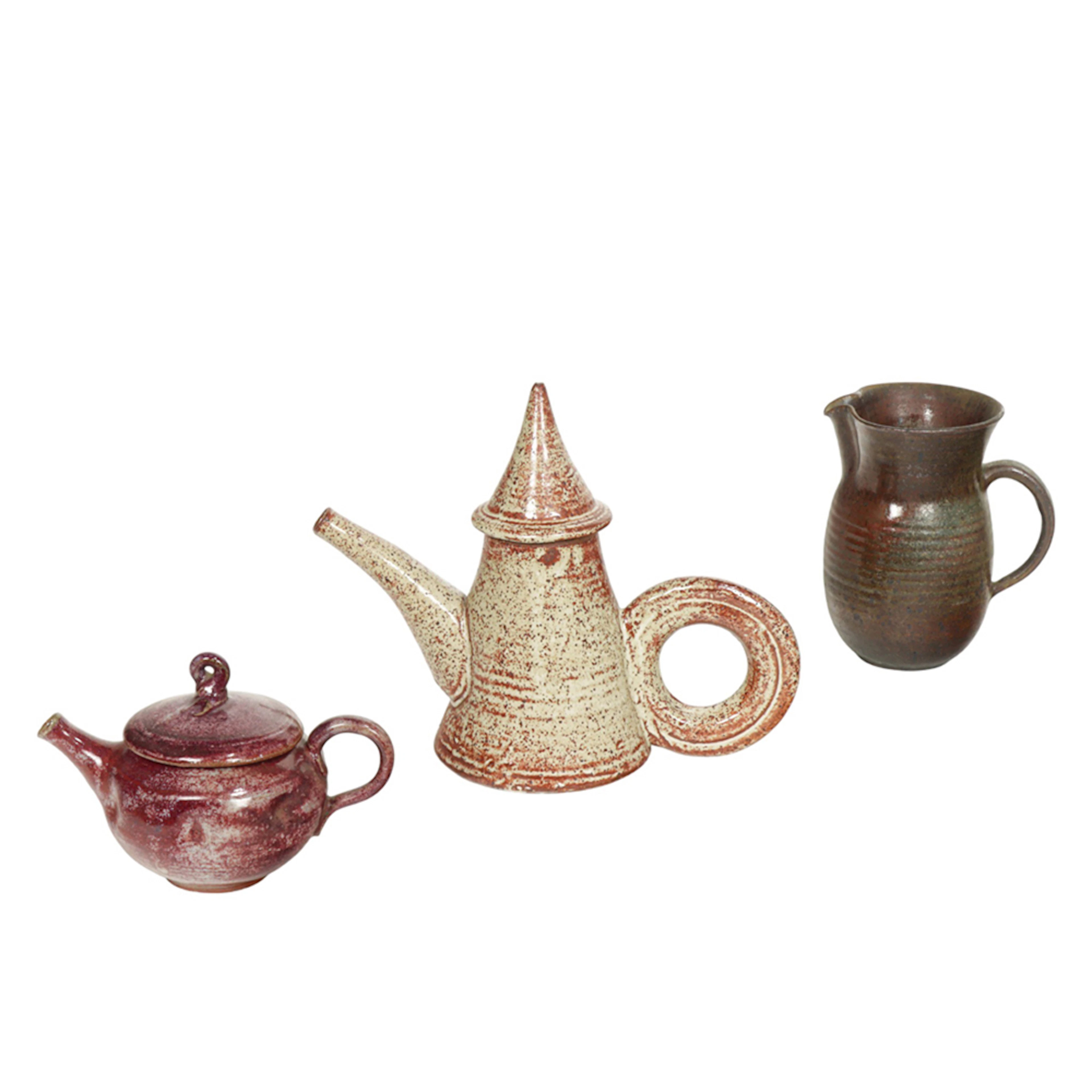 Ceramic Pouring Vessels, American School (20th century)
