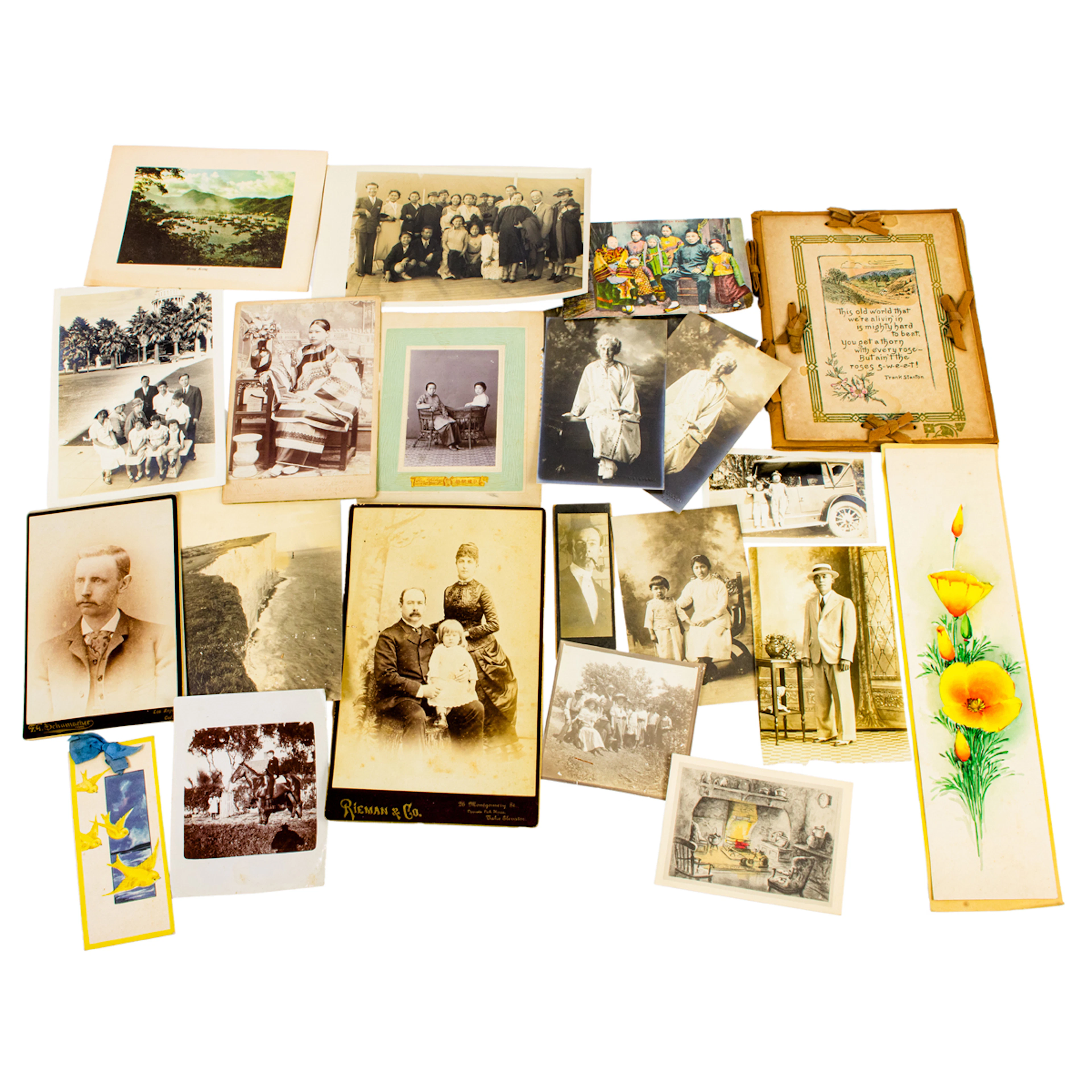 A group of photograph and ephemera from Cameron House, San Francisco