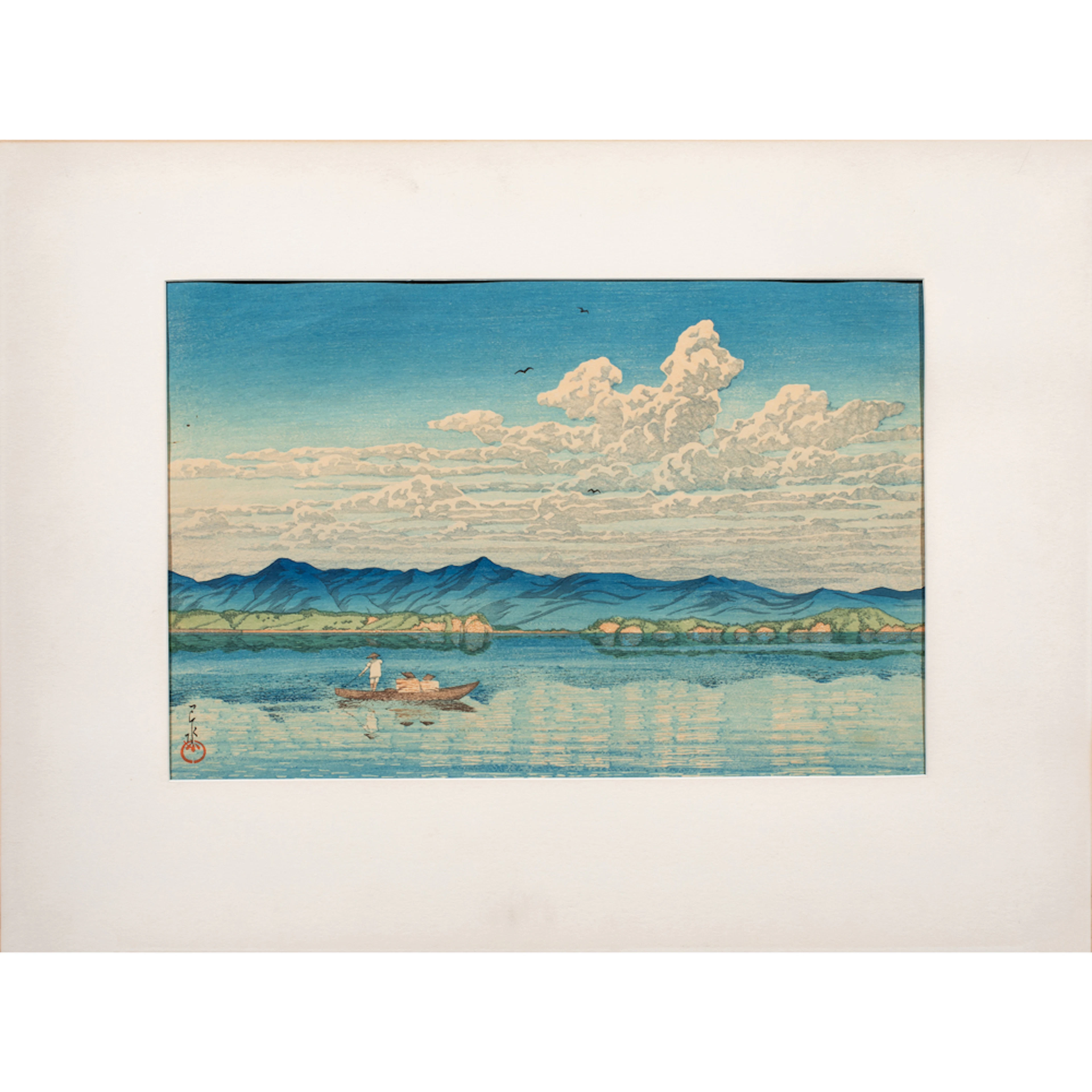 Kawase Hasui - Lake Hamana