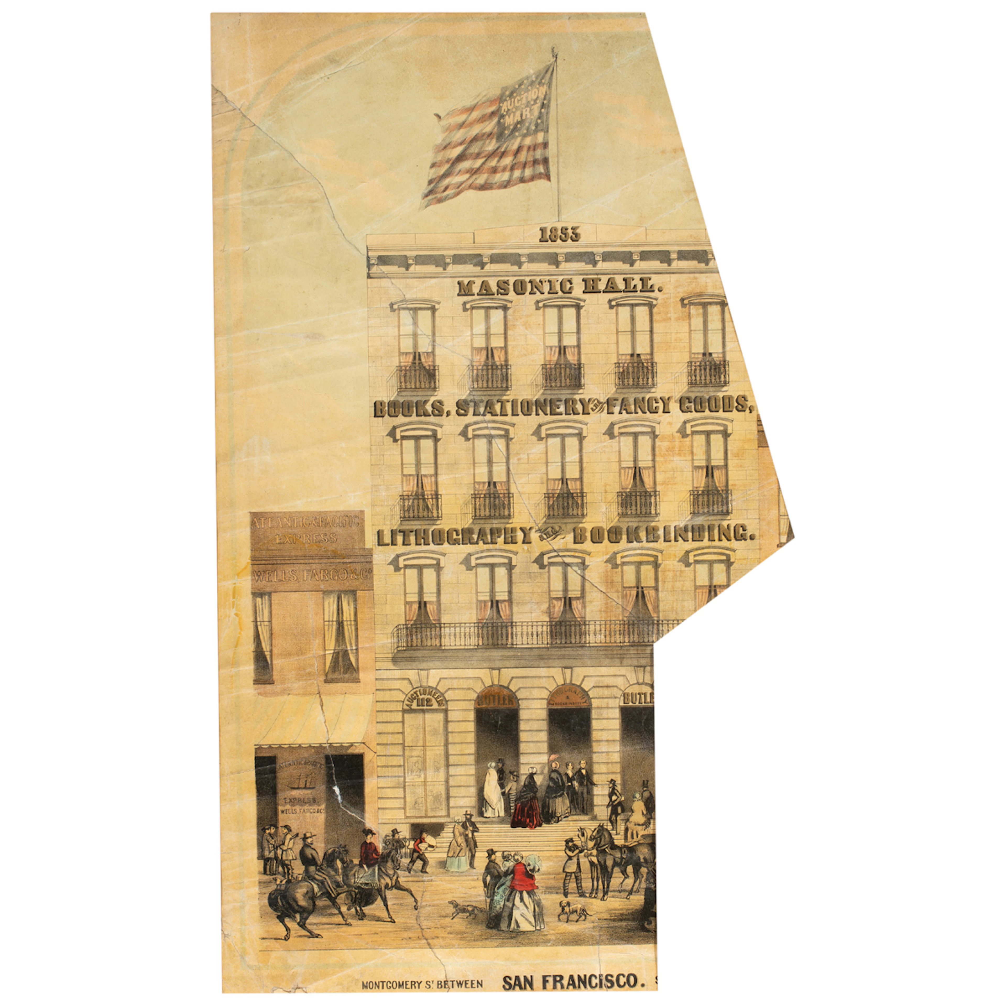 Print, Broadside for Masonic Hall