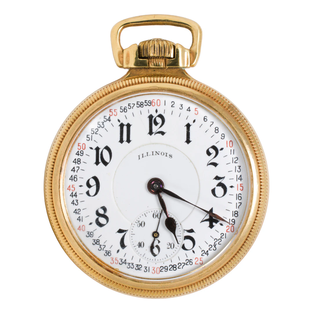 An Illinois Sangamo Special gold-filled pocket watch