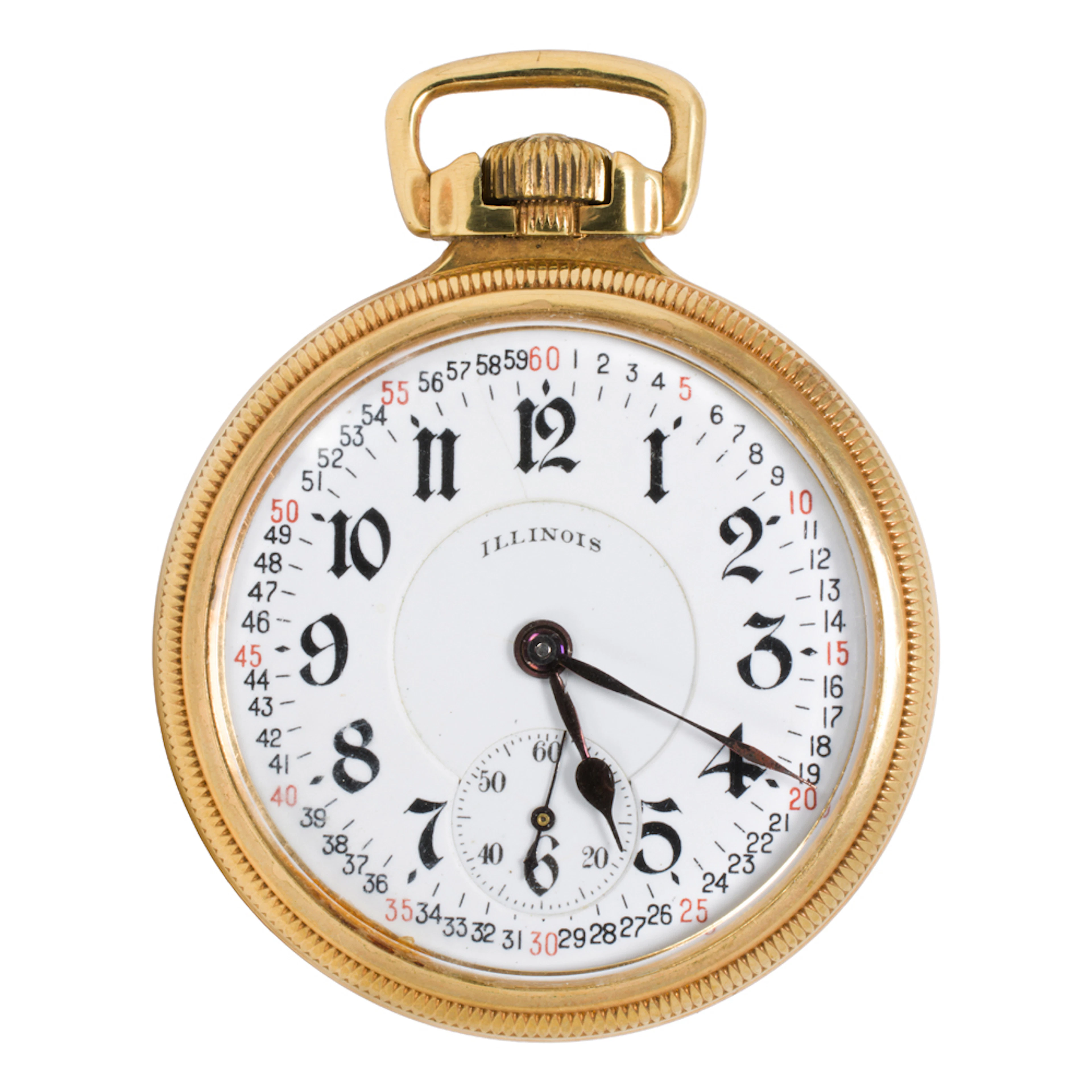 An Illinois Sangamo Special gold-filled pocket watch