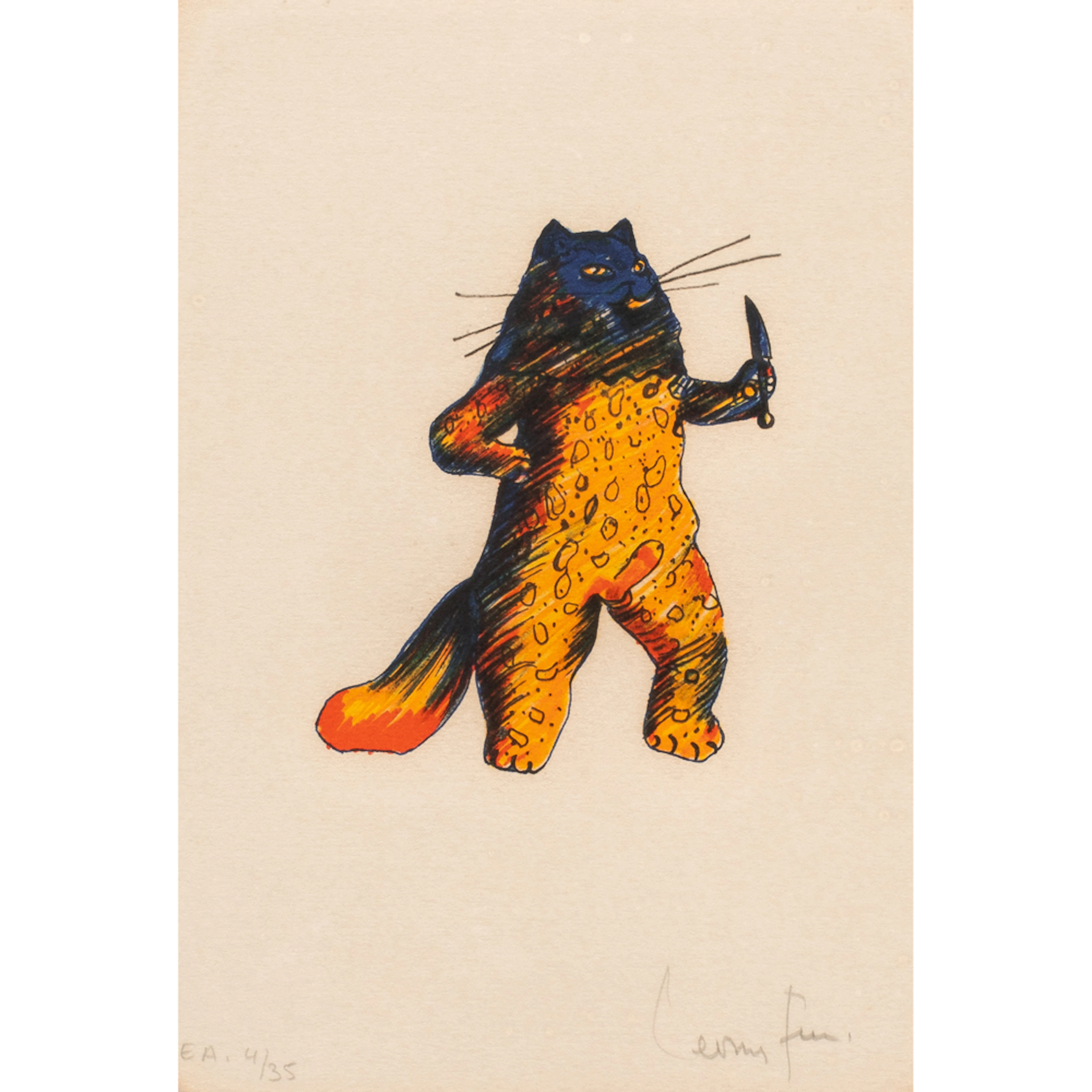 Print, Leonor Fini