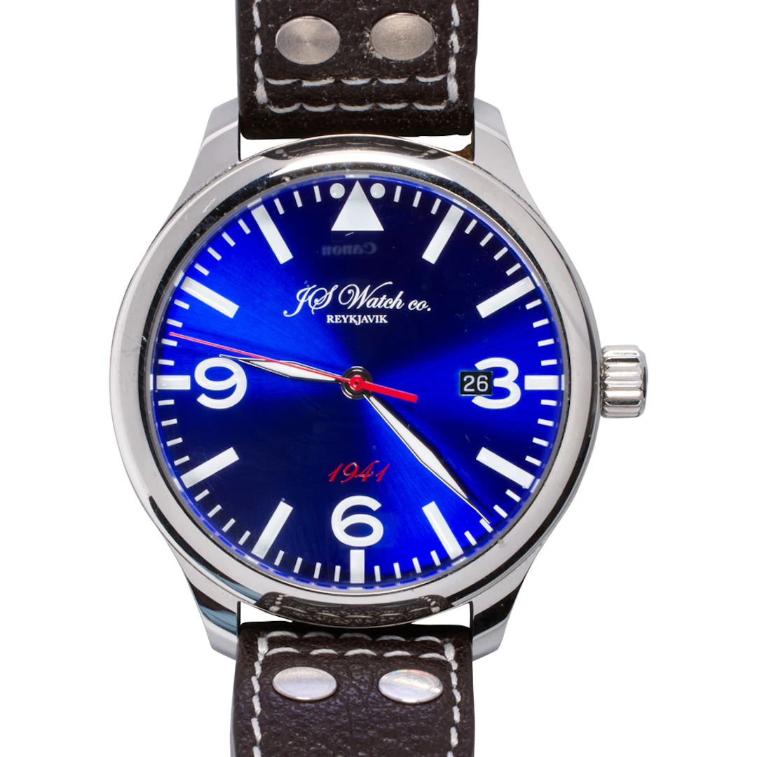 A JS Watch Co. Frisland 1941 stainless steel watch