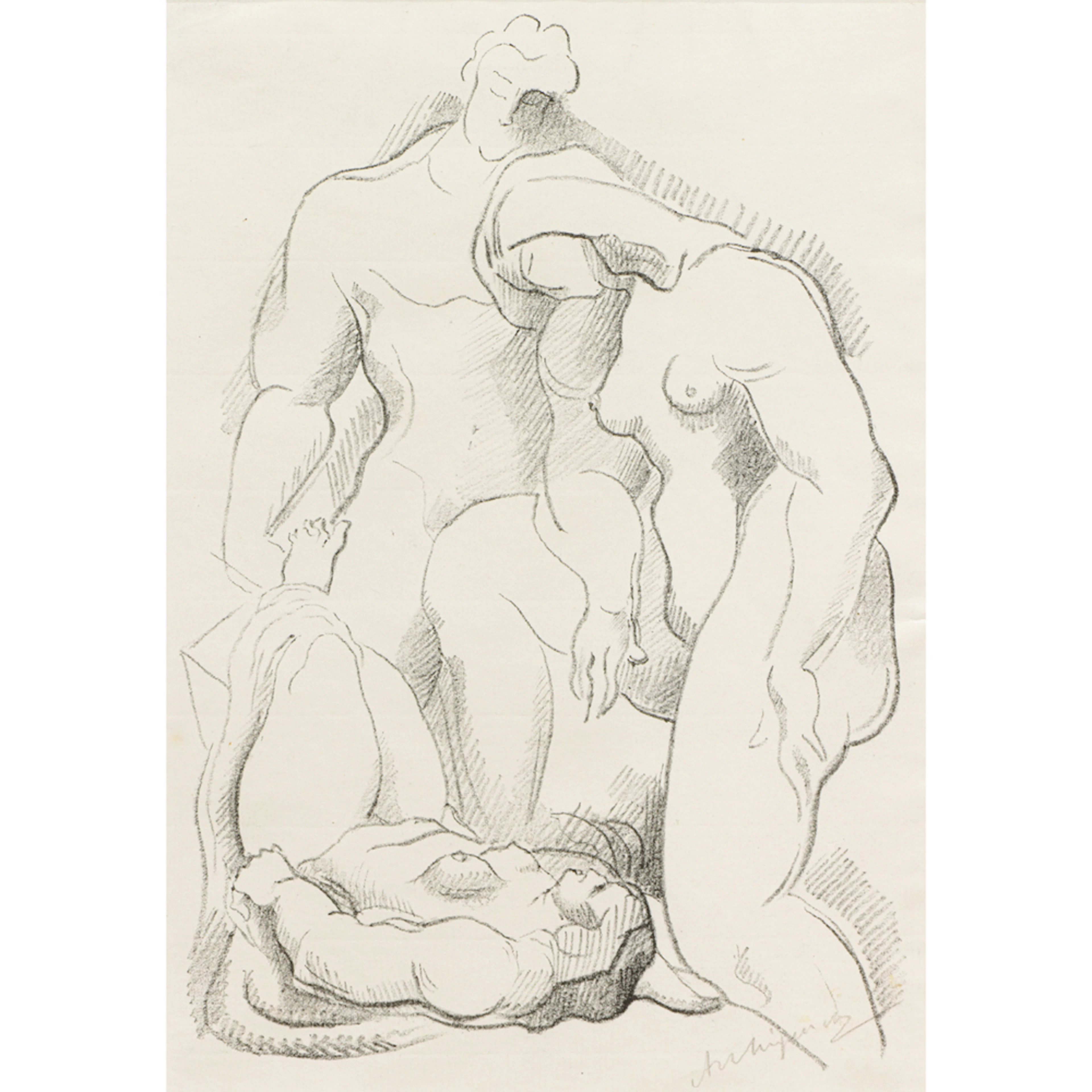 Print, Alexander Archipenko