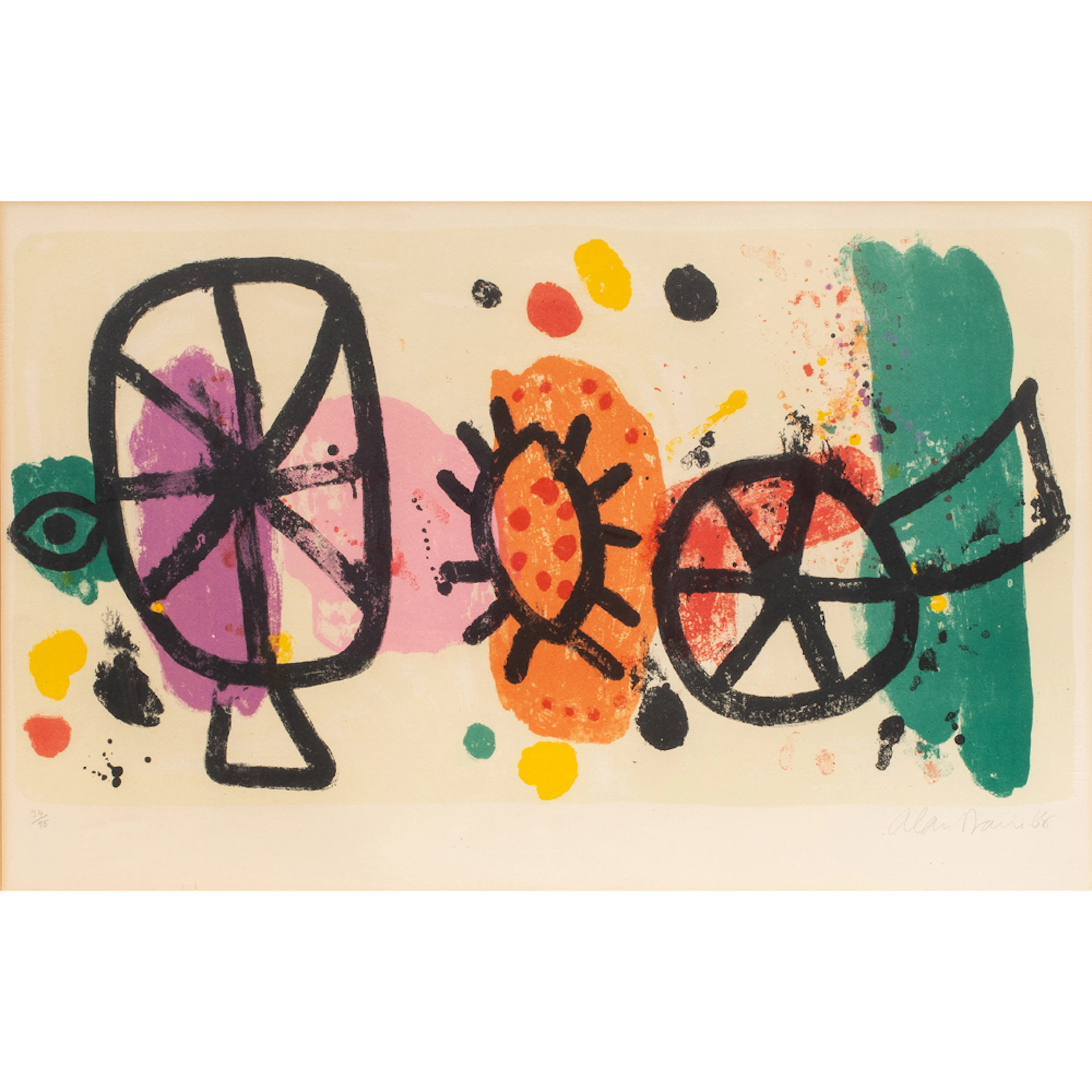 Print, Alan Davie