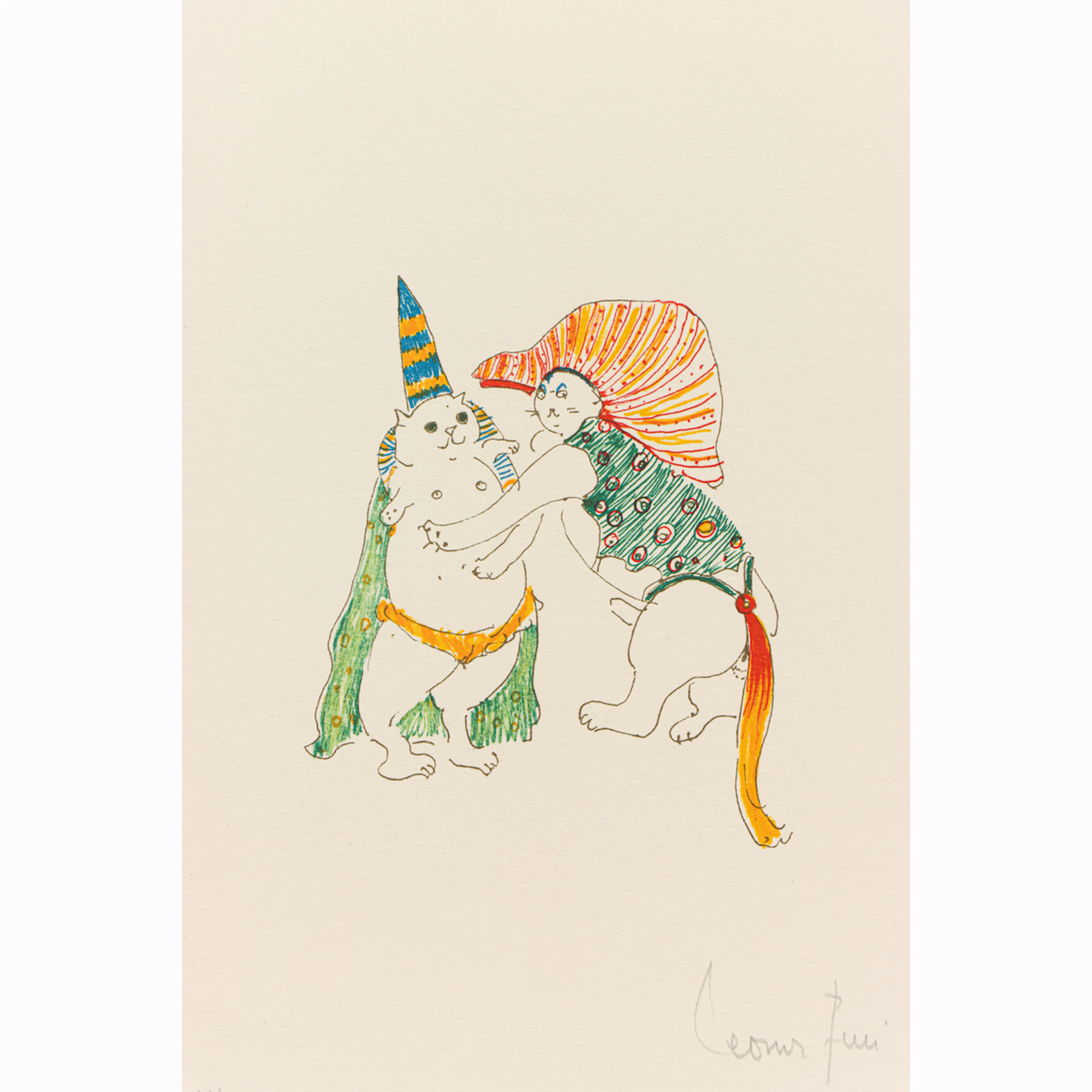 Print, Leonor Fini