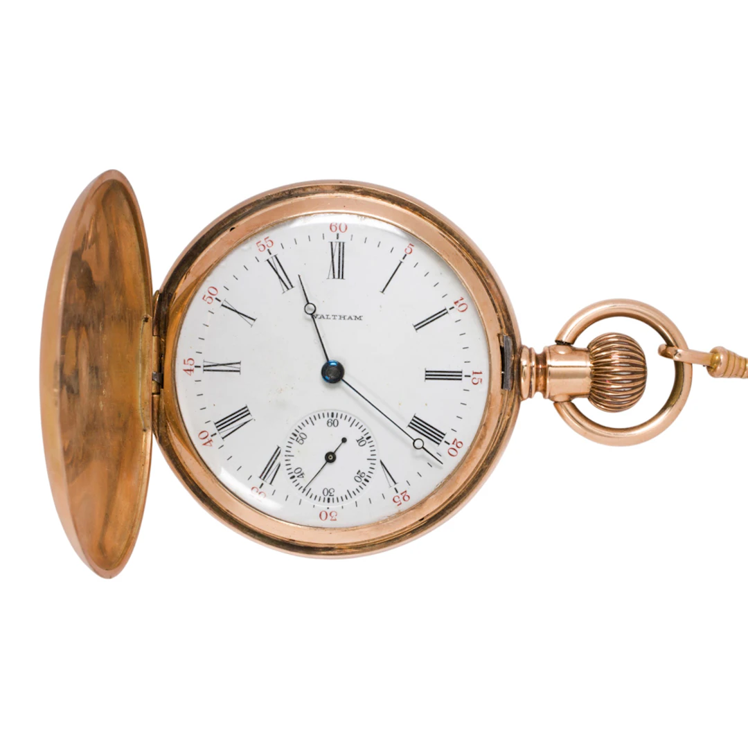 A Waltham 14k gold pocket watch, c. 1898