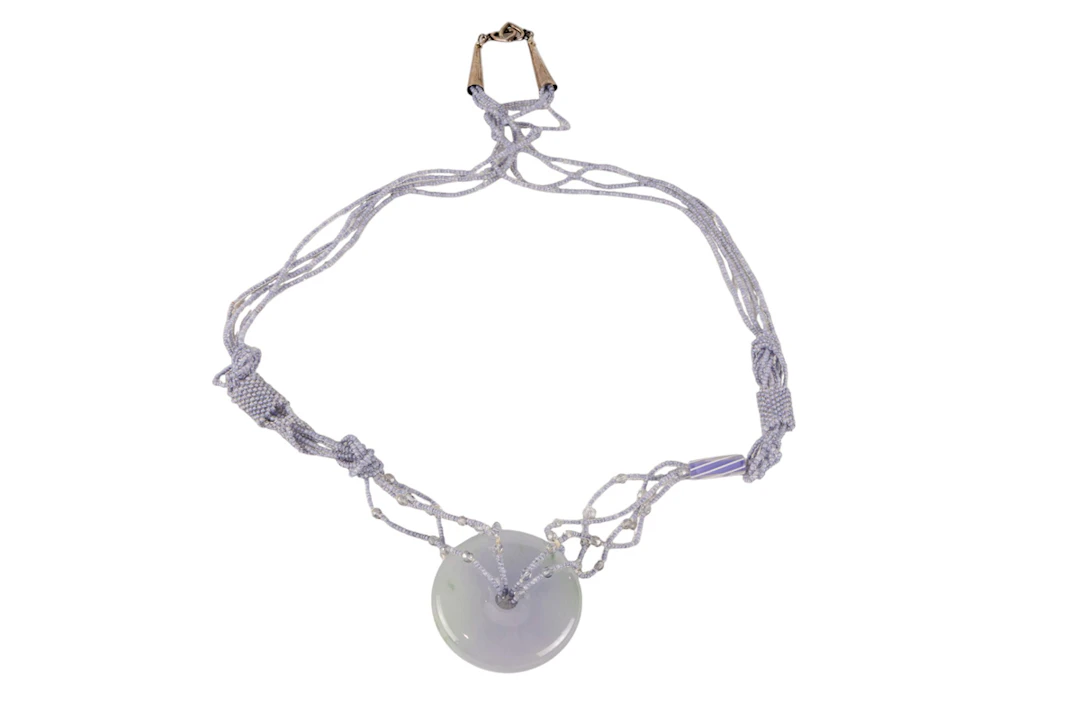 A Chinese lavender jade pendant
