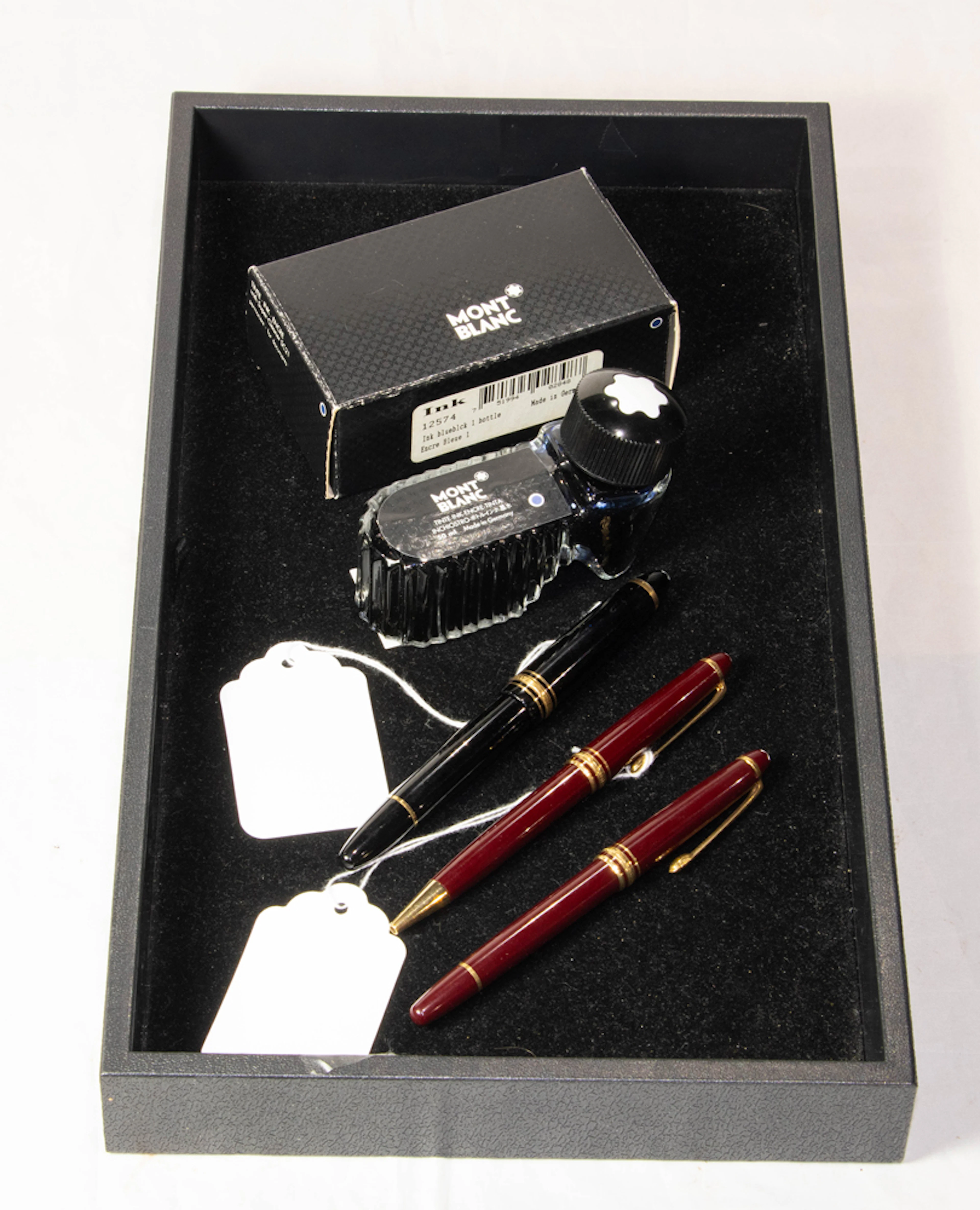 Three Montblanc pens