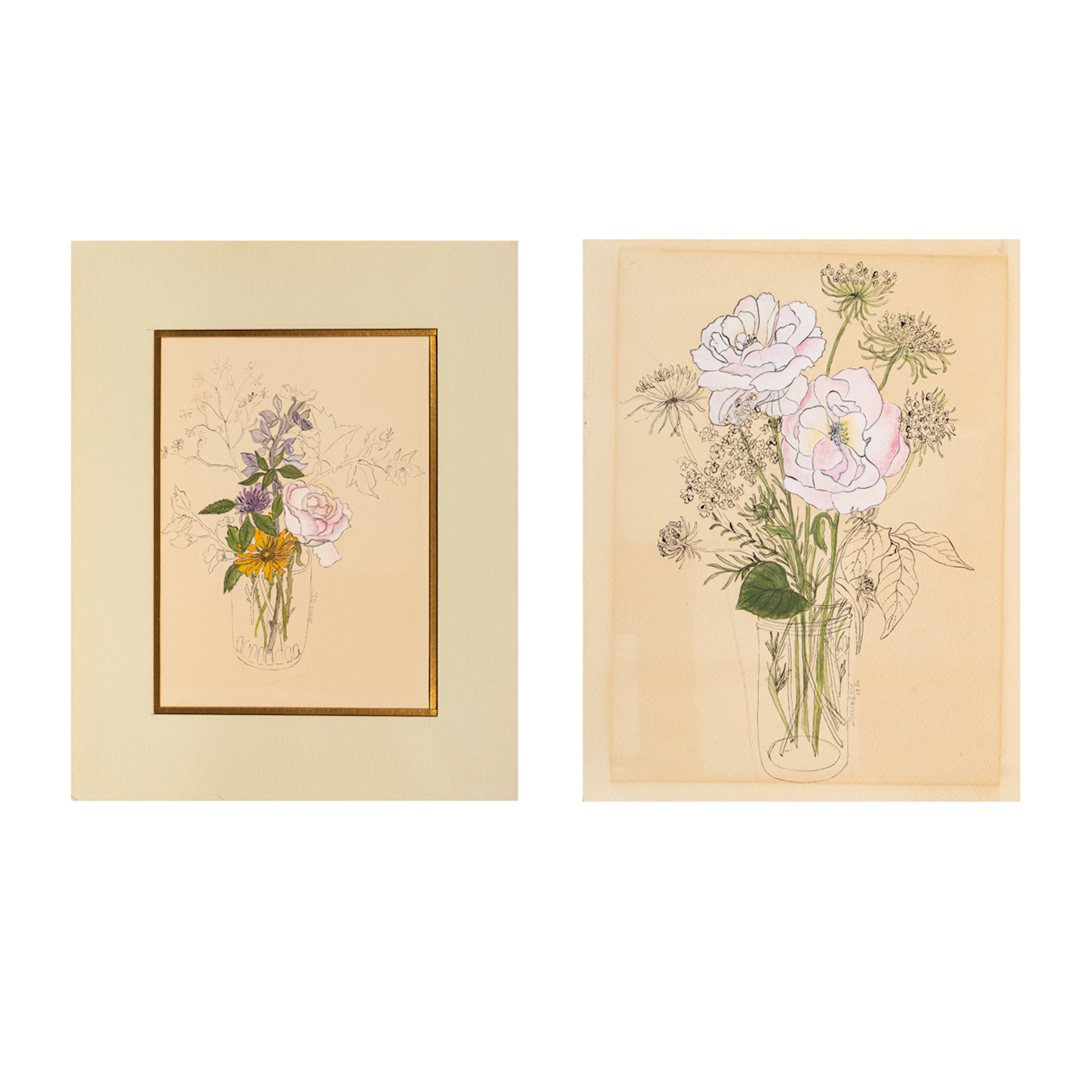 Work on paper, After Mary Lou Goertzen