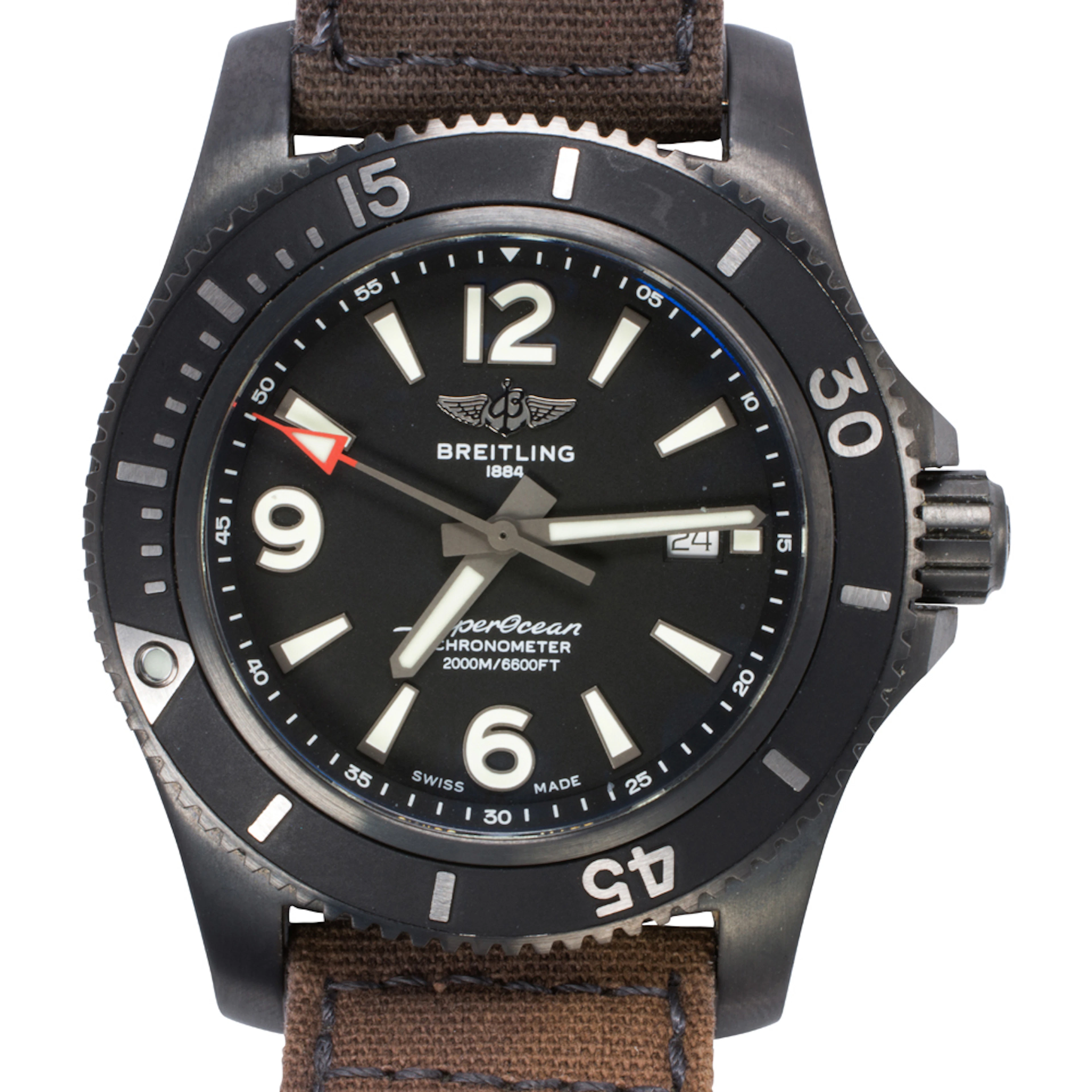 A Breitling Superocean II Automatic 46 stainless steel watch