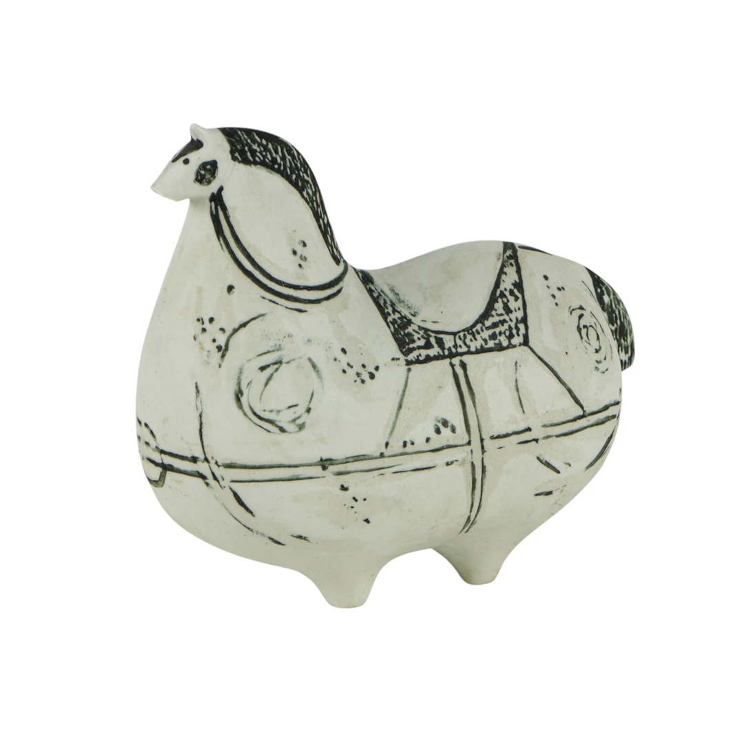 A Stig Lundberg porcelain horse