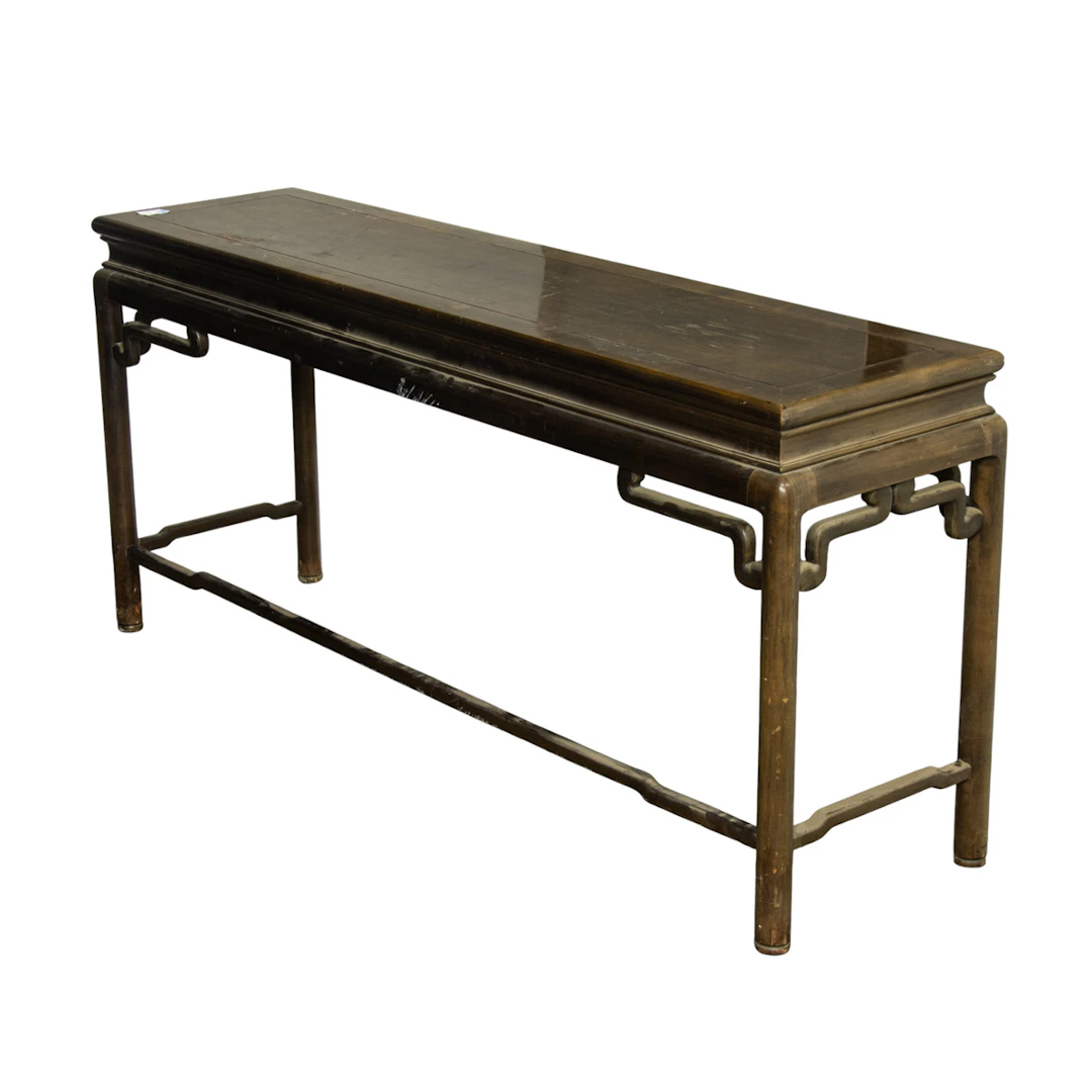 A Chinese style wood altar table