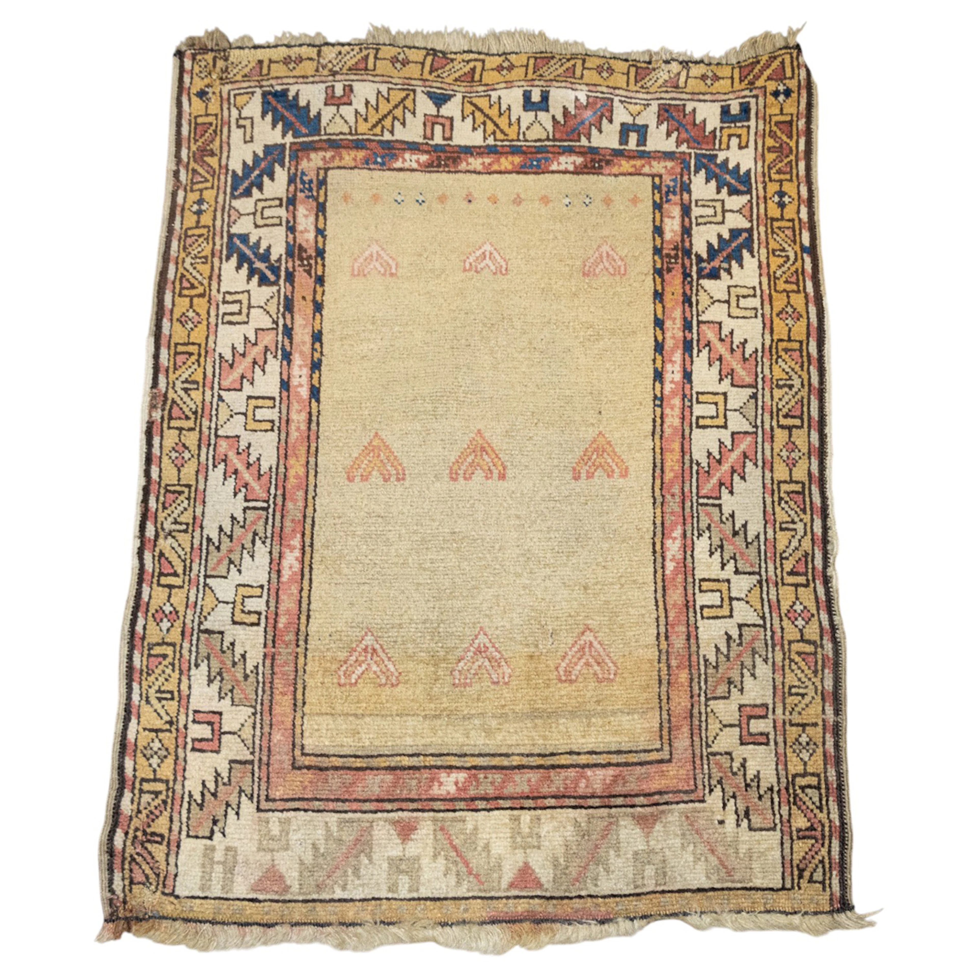 A Kurdish Kazak camel hair