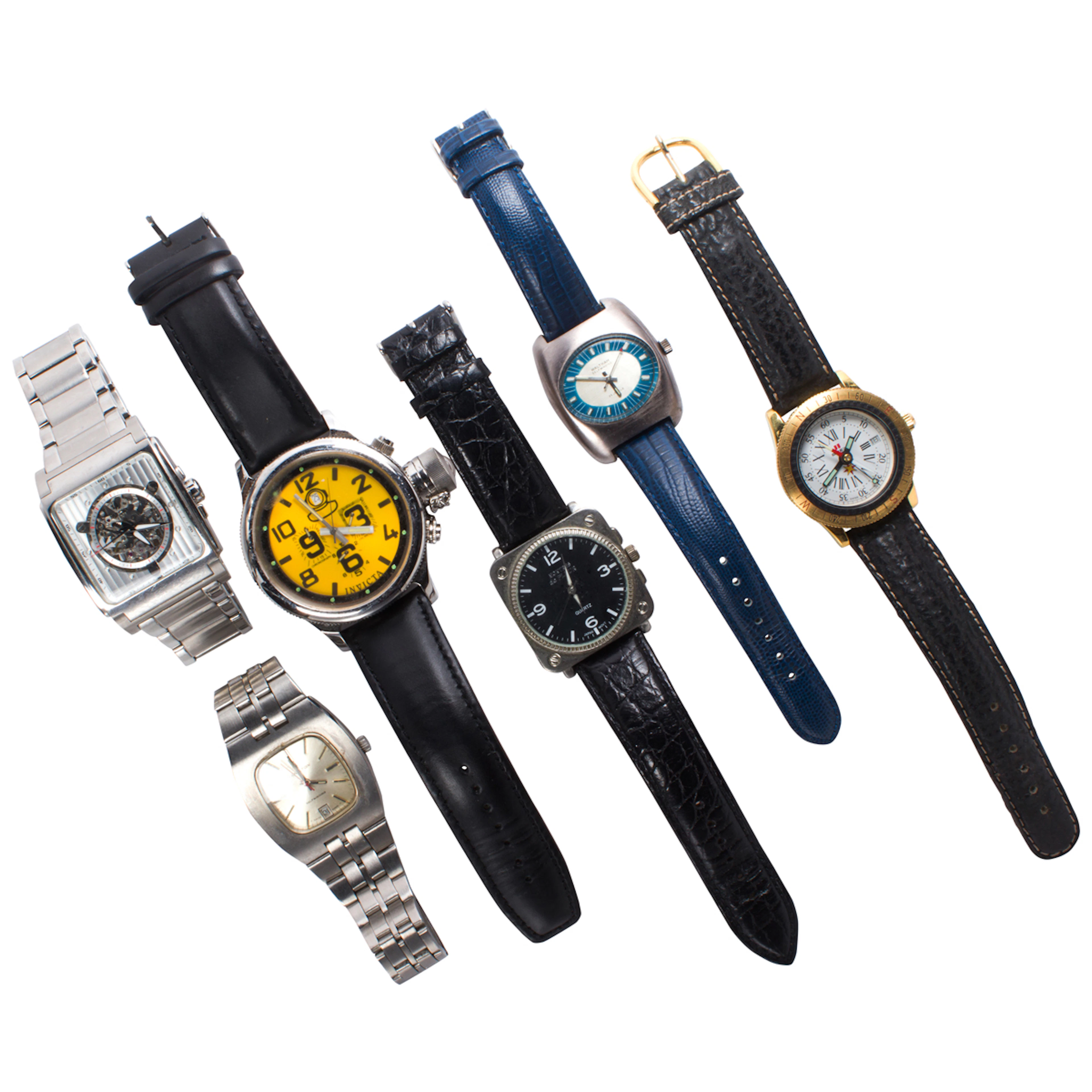 A group of watches