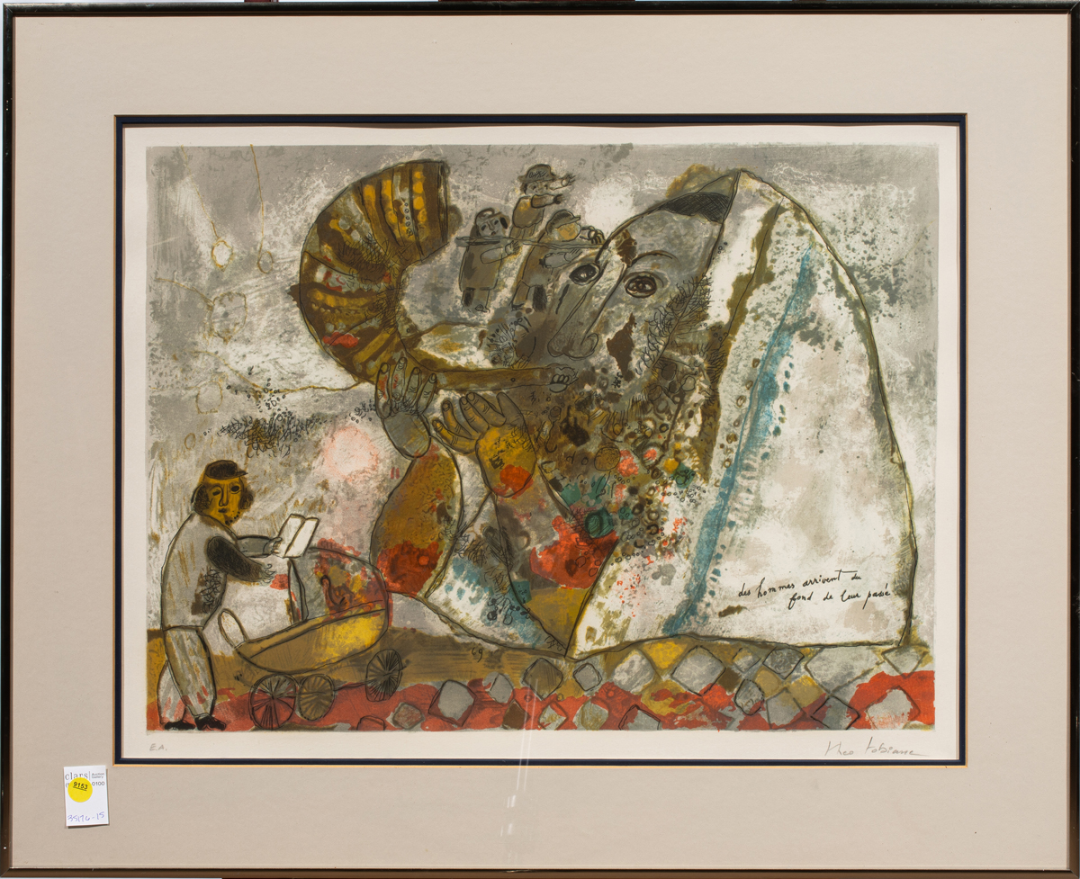 Auction price result for théo tobiasse lithograph | Barnebys