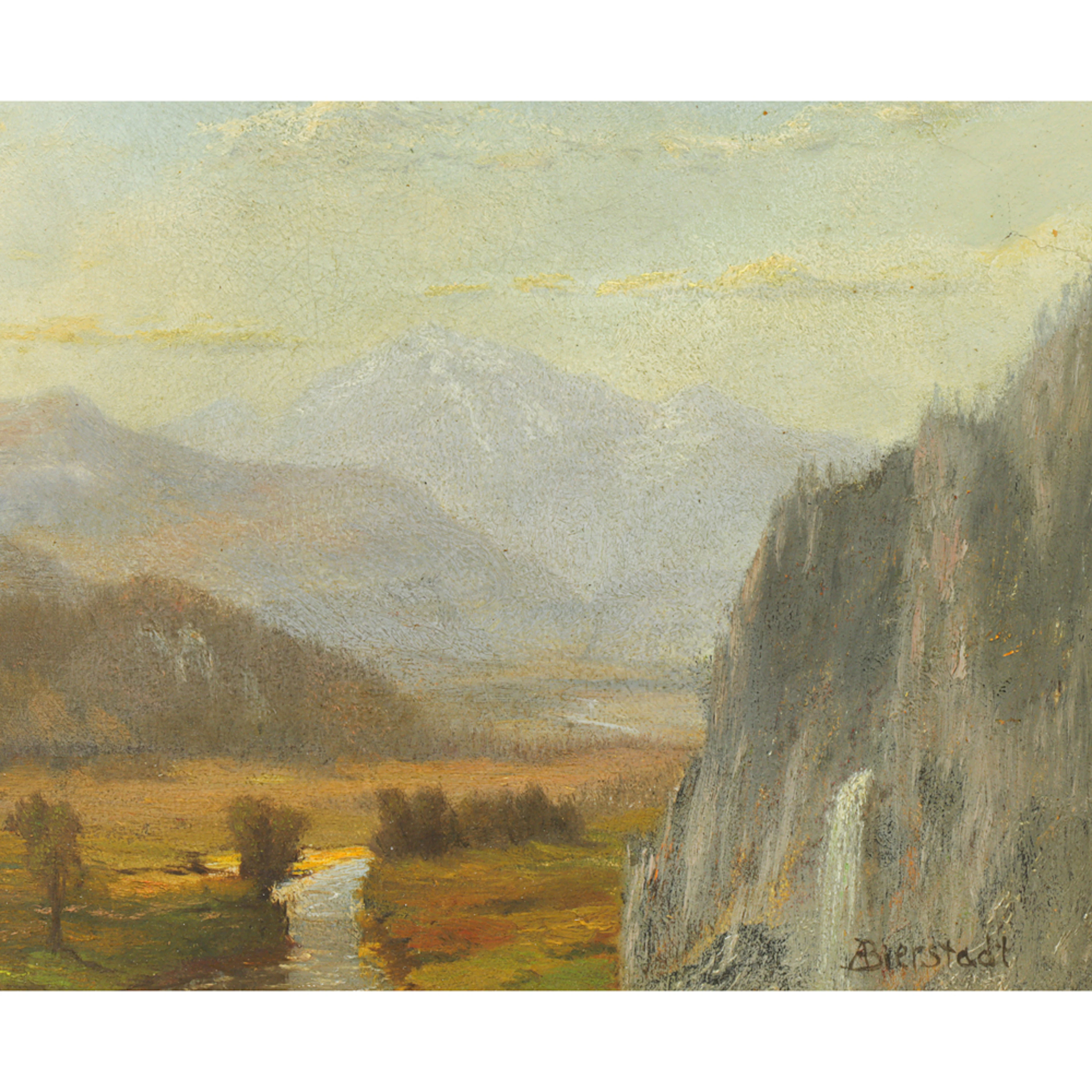 Painting, Albert Bierstadt