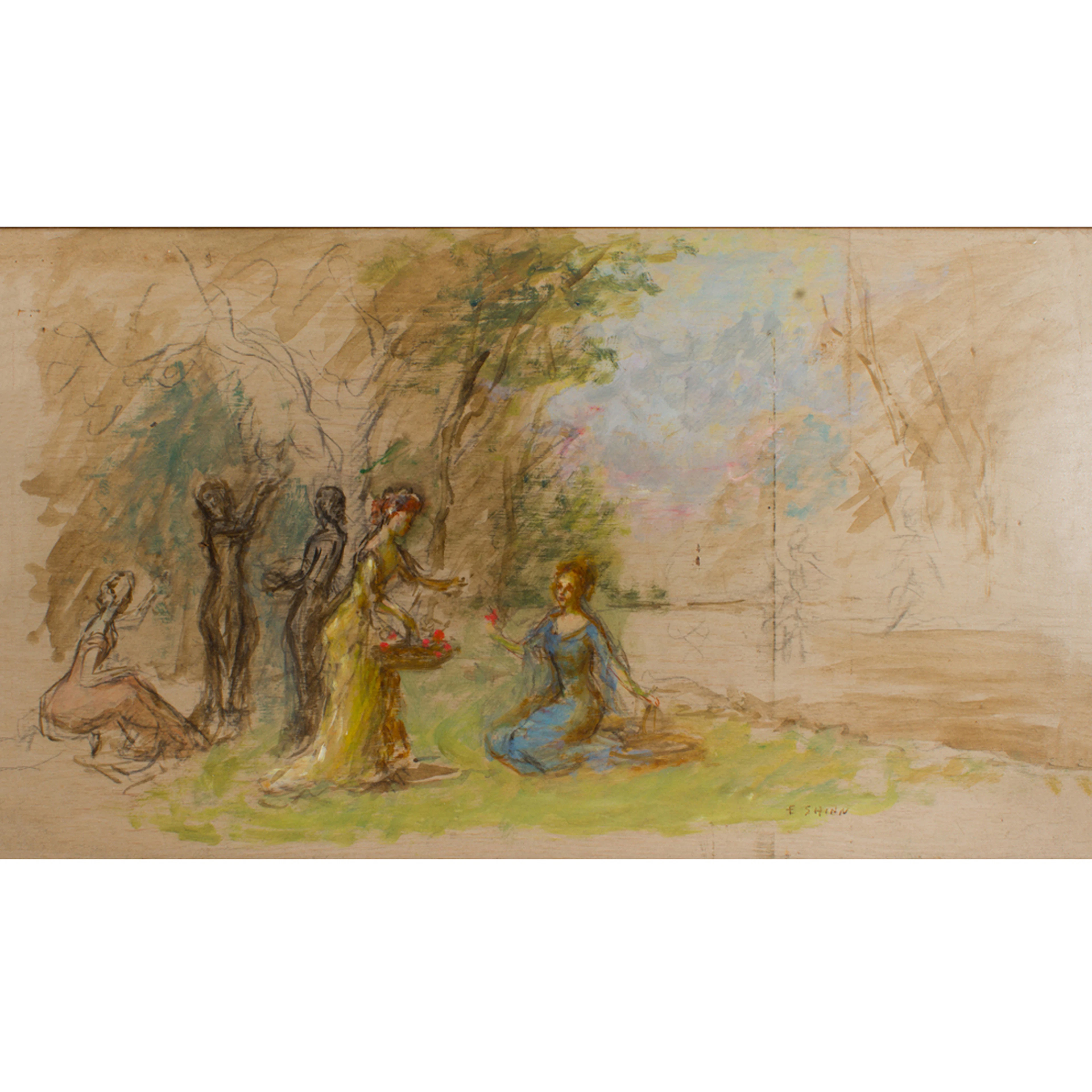 Painting, Everett Shinn