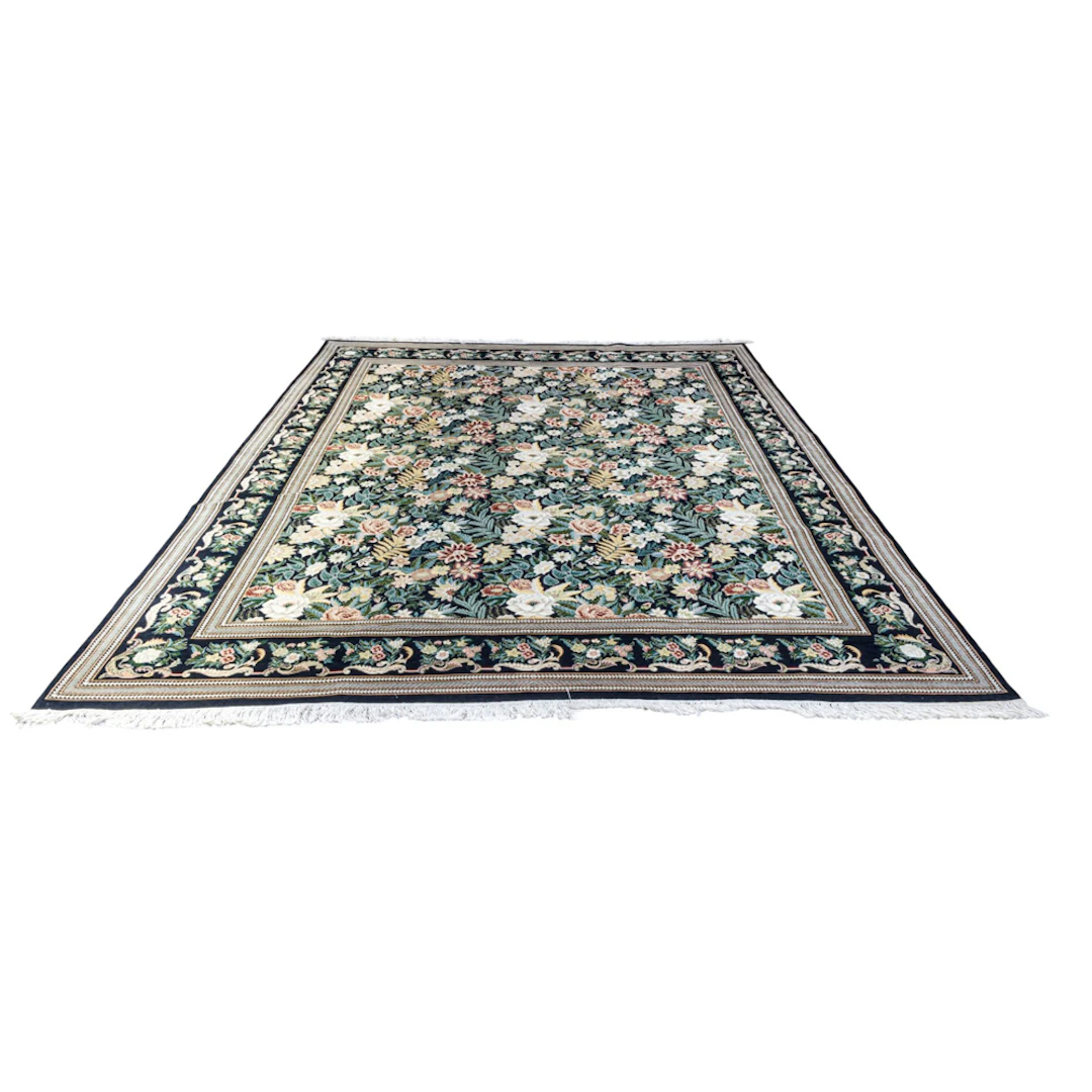 A Pakistani all over floral design carpet