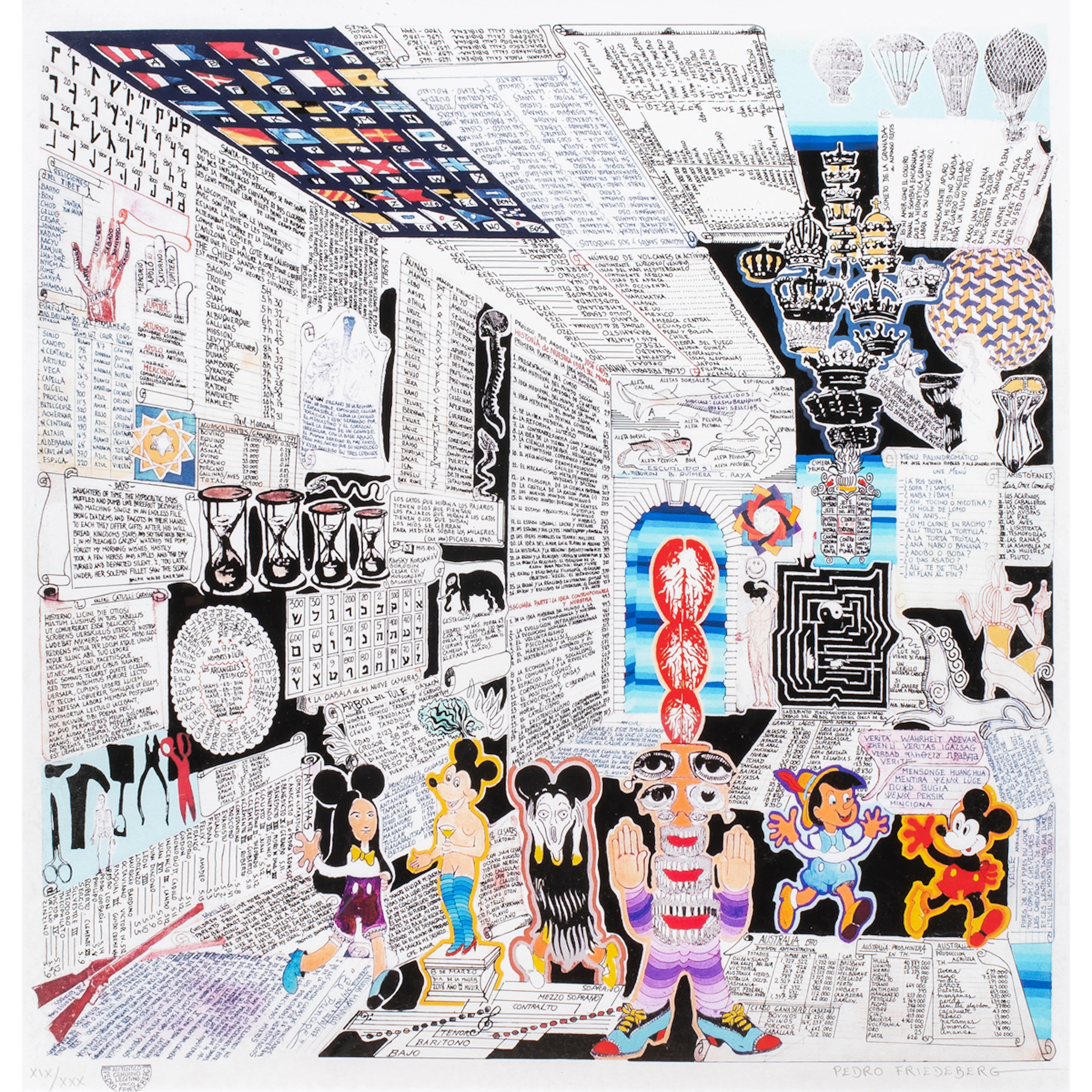 Print, Pedro Friedeberg