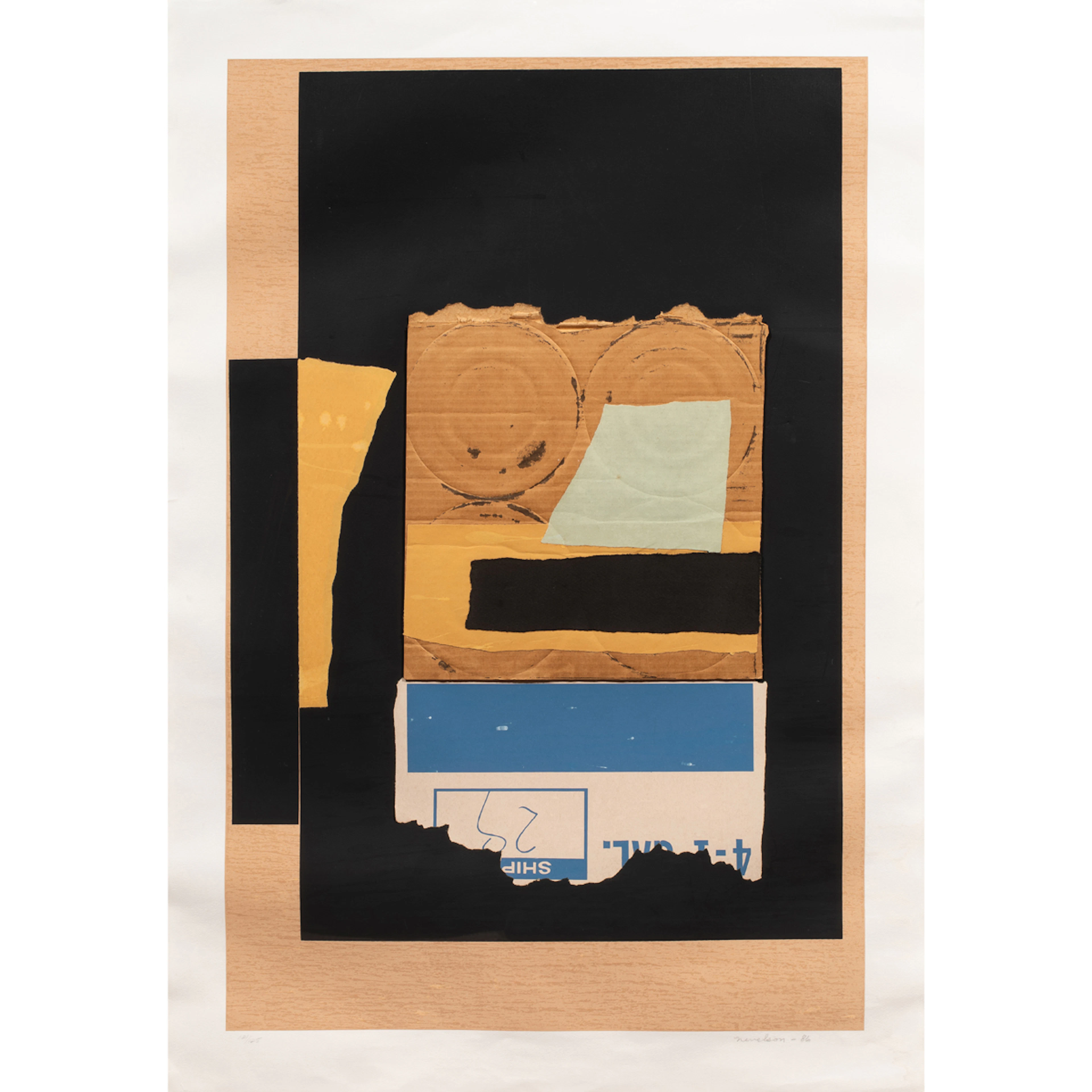 Print, Louise Nevelson