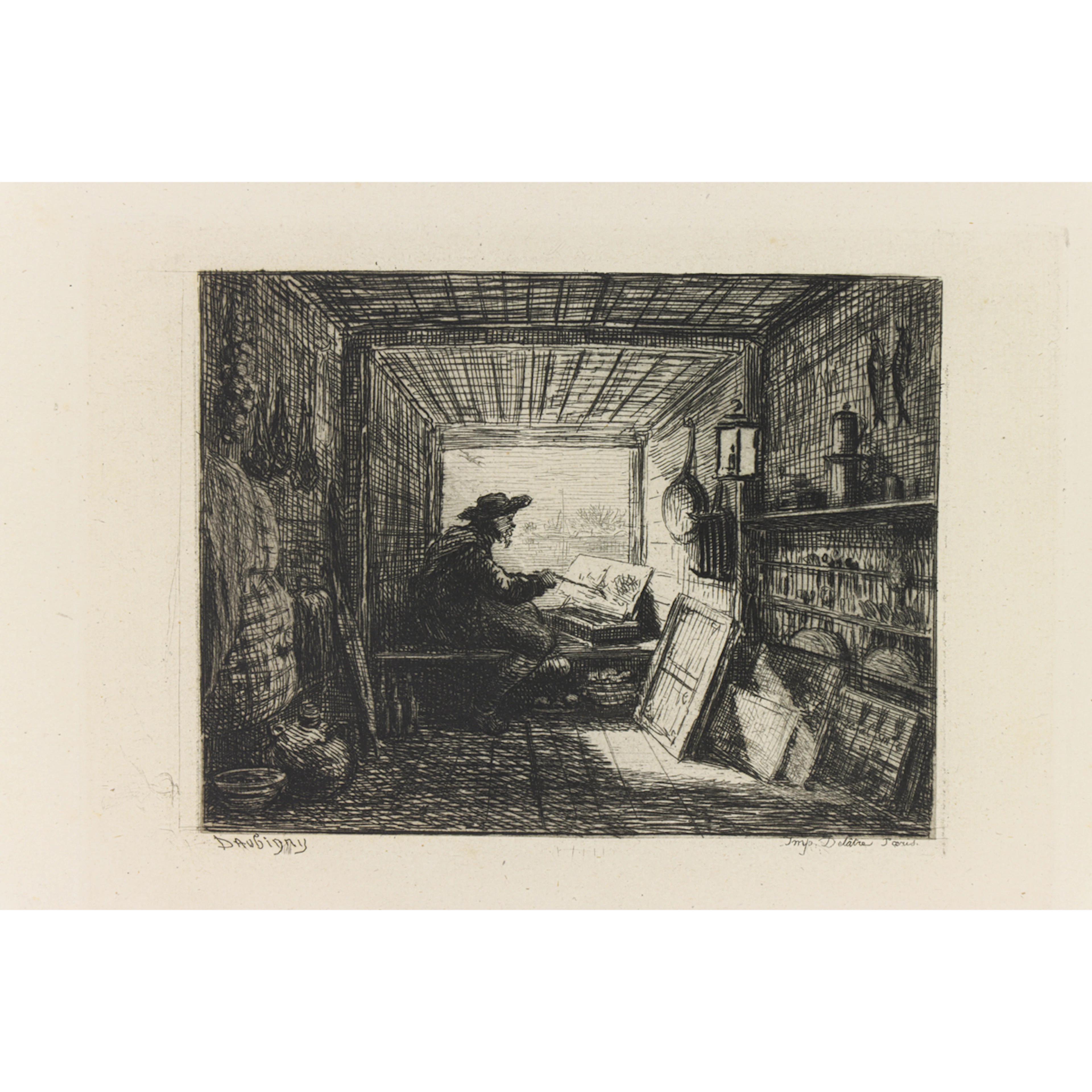 Print, Charles-Francois Daubigny
