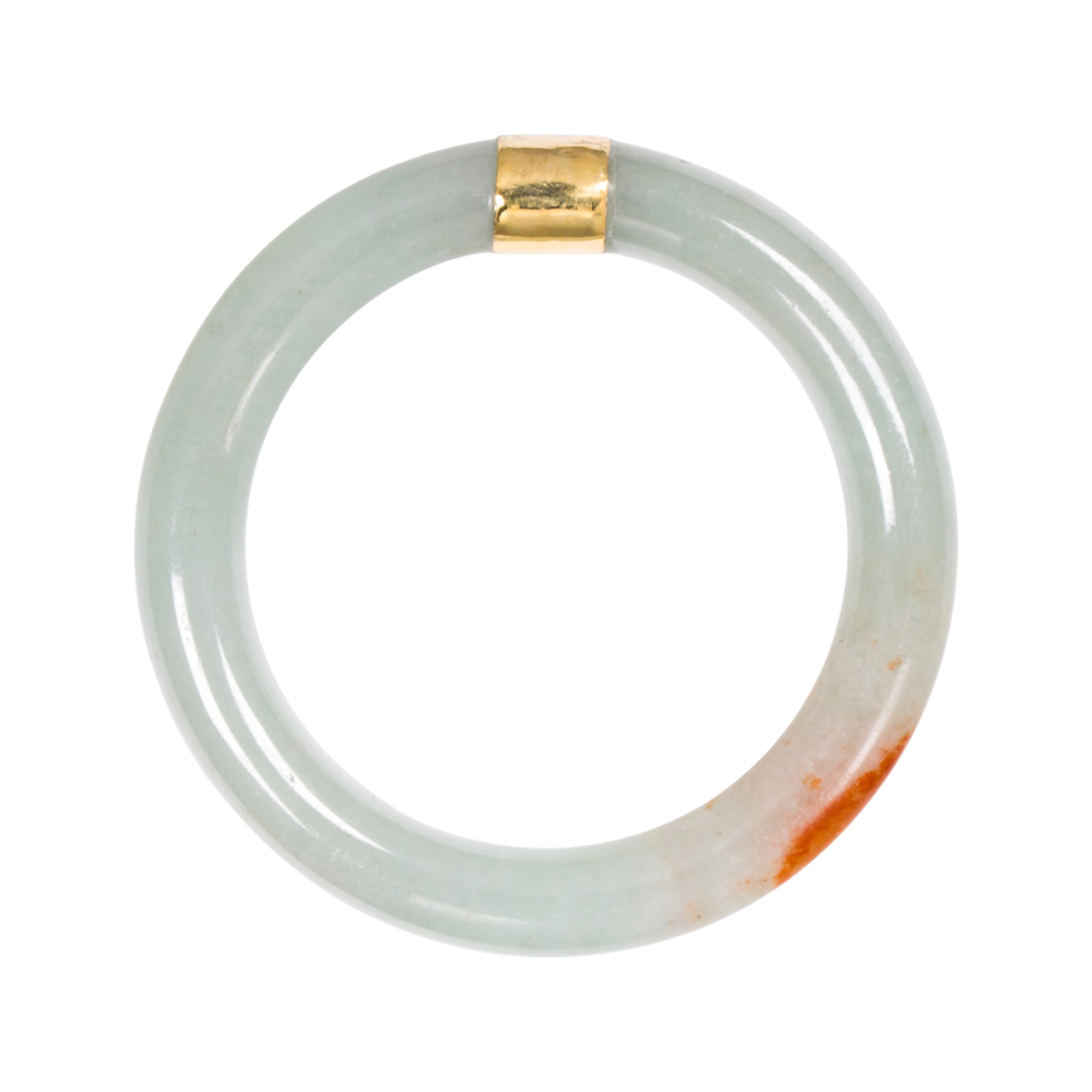 A Chinese jade bangle bracelet