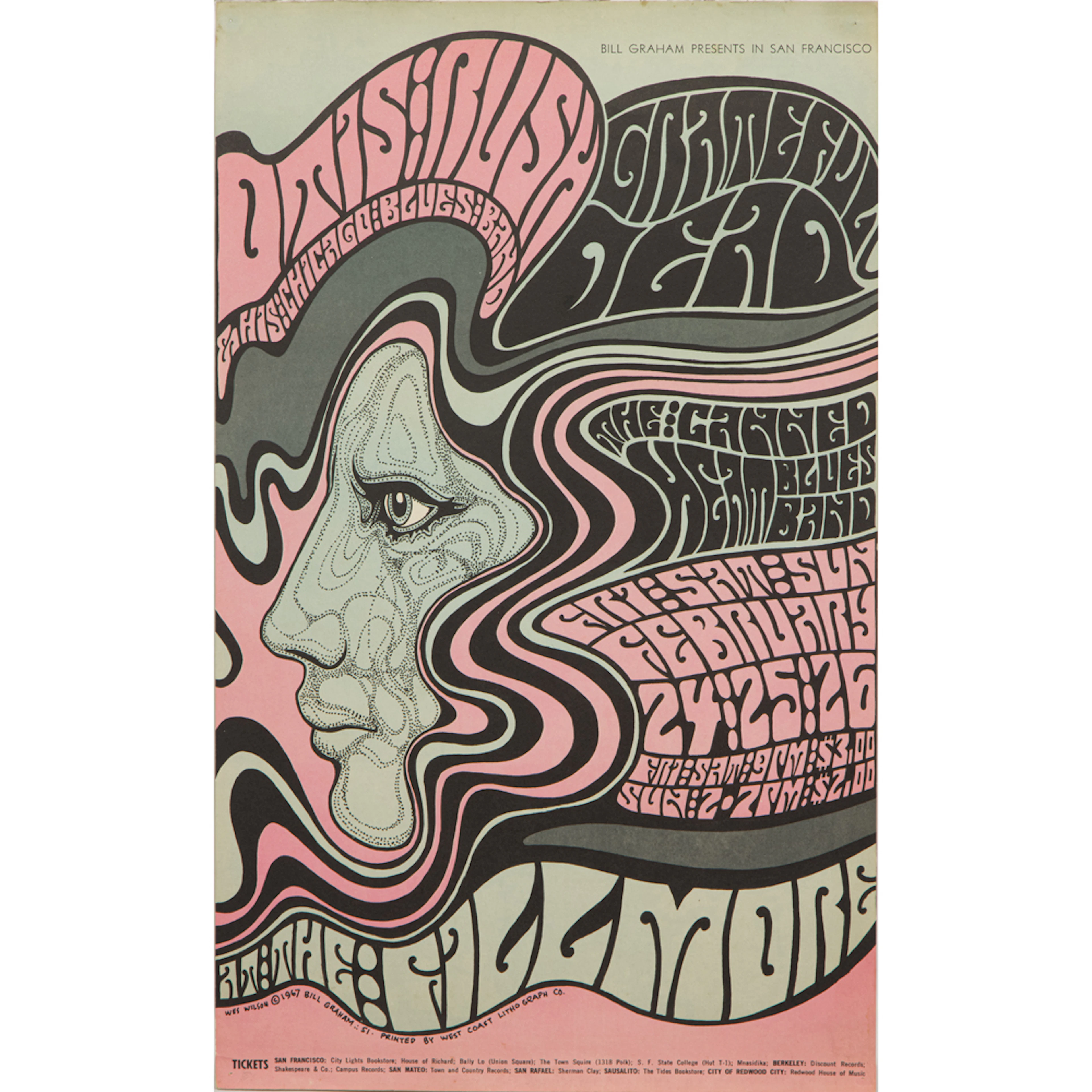 Poster, Wes Wilson
