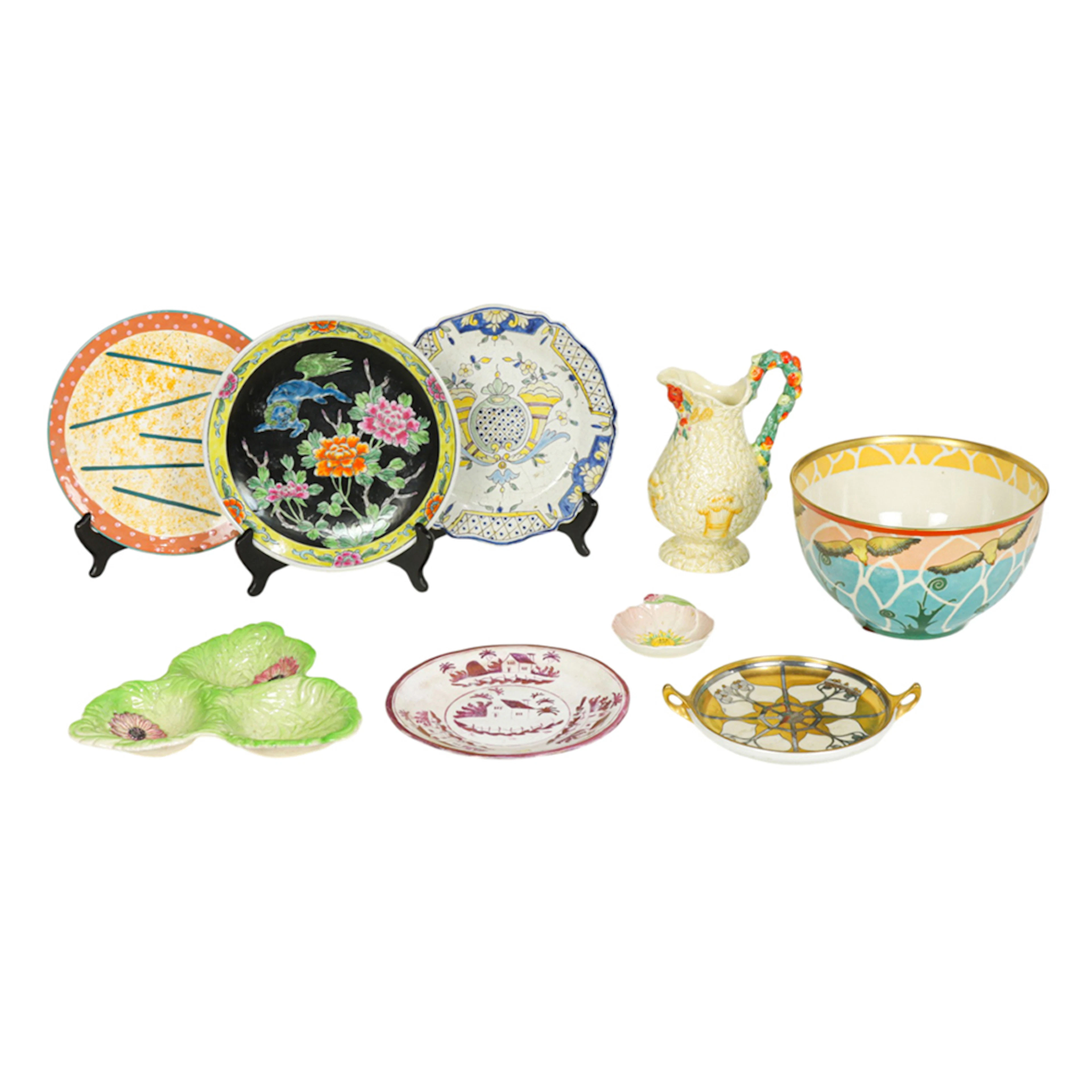 Porcelain Dishes, European, Chinese, and American Schools (20th century)