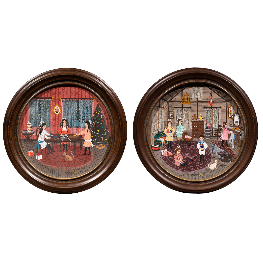 Paintings, Mrs. B