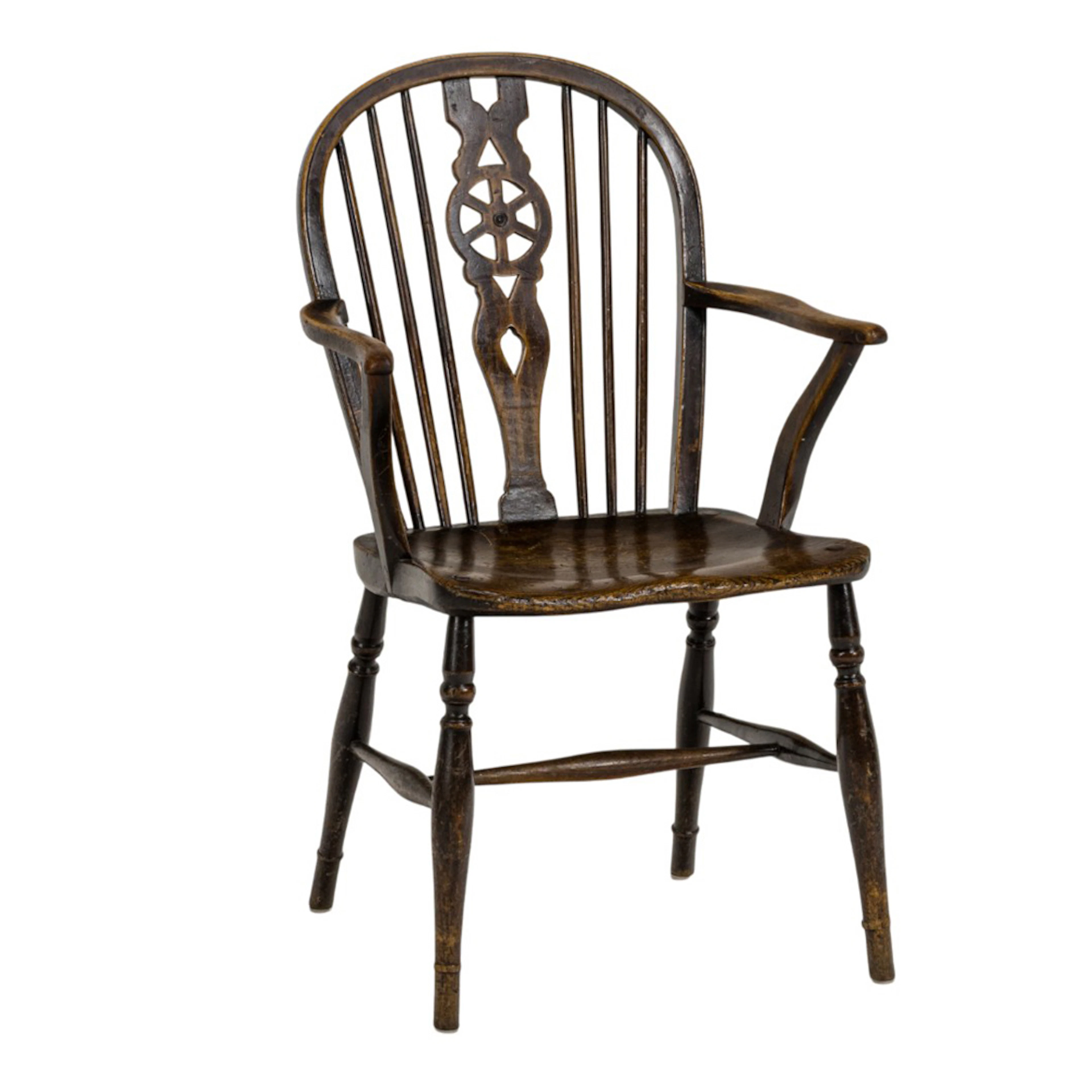 An English Windsor armchair 18th century