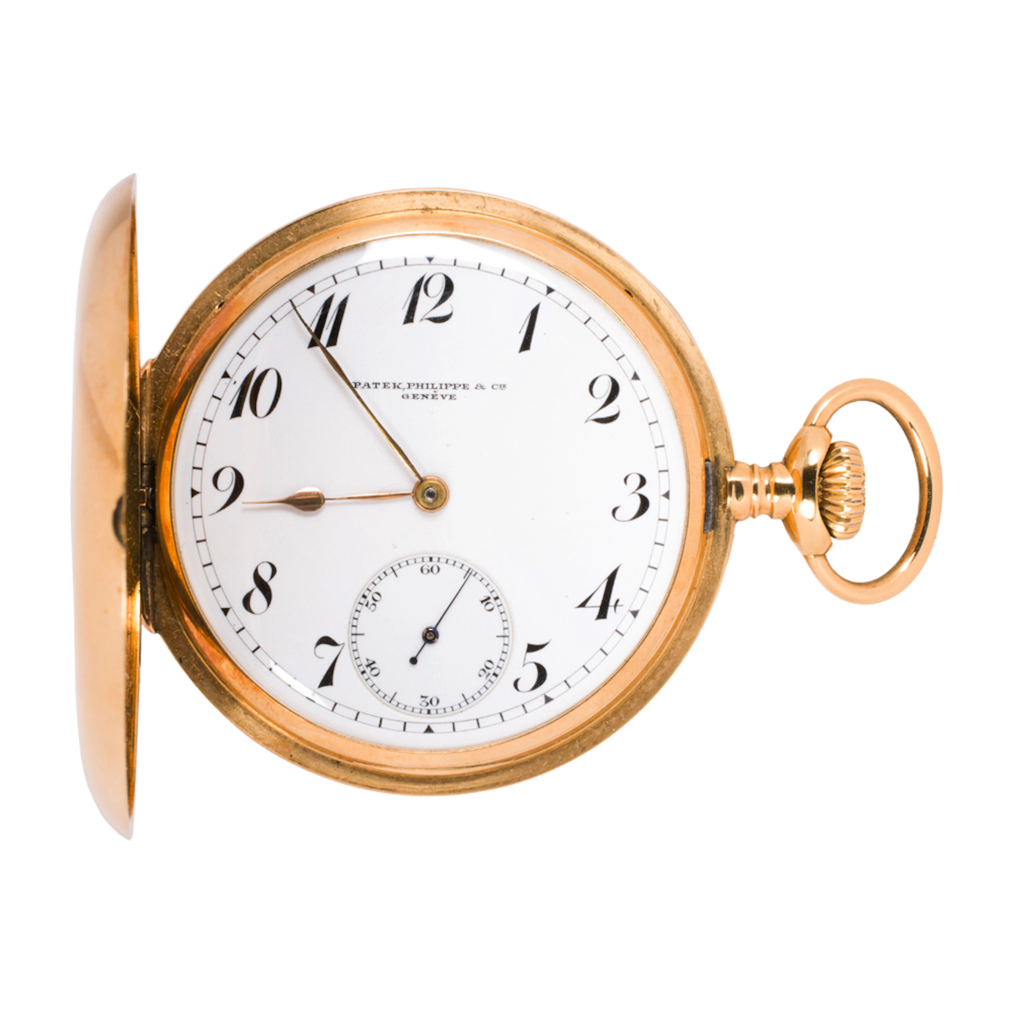 A Patek Philippe 18k gold pocket watch