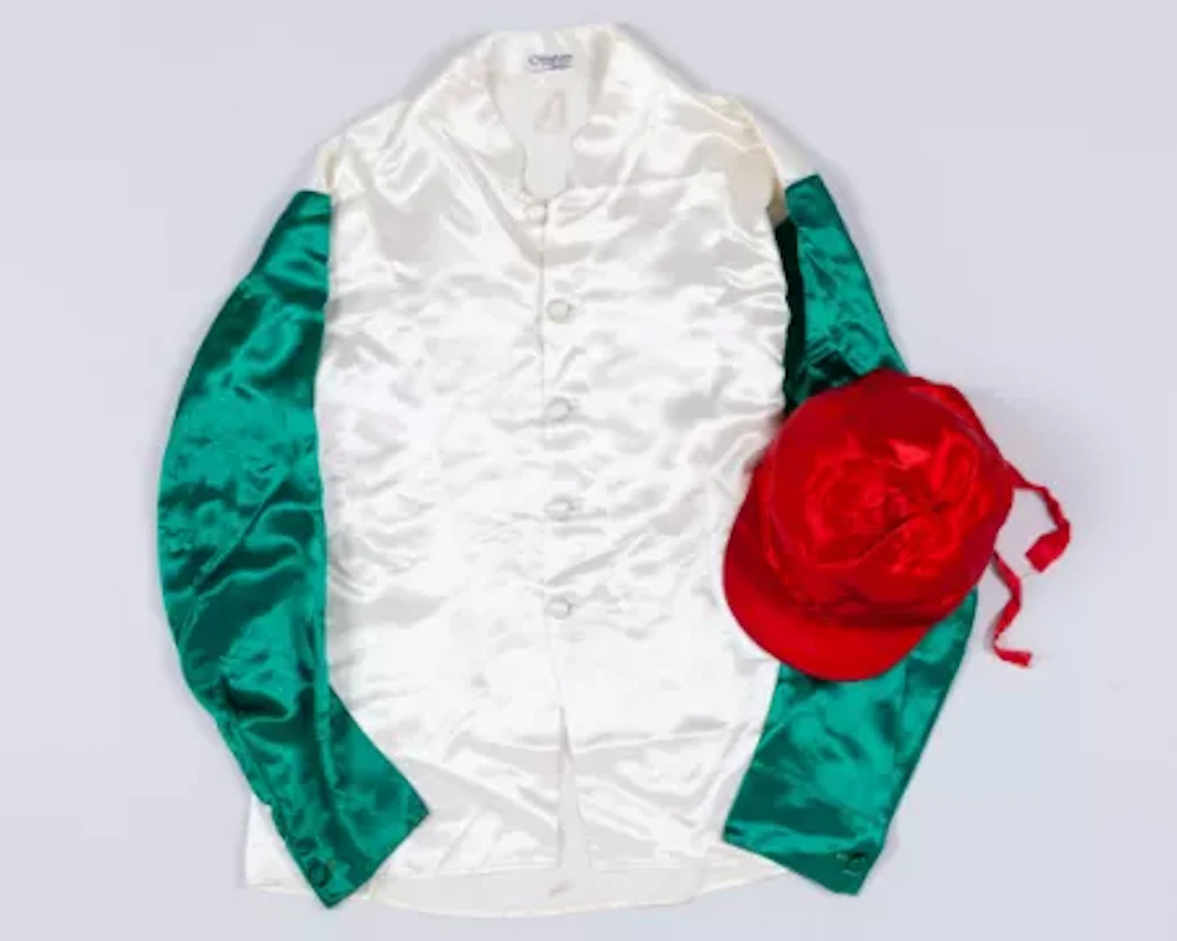 Fine set of Wilson family vintage horse racing silks
