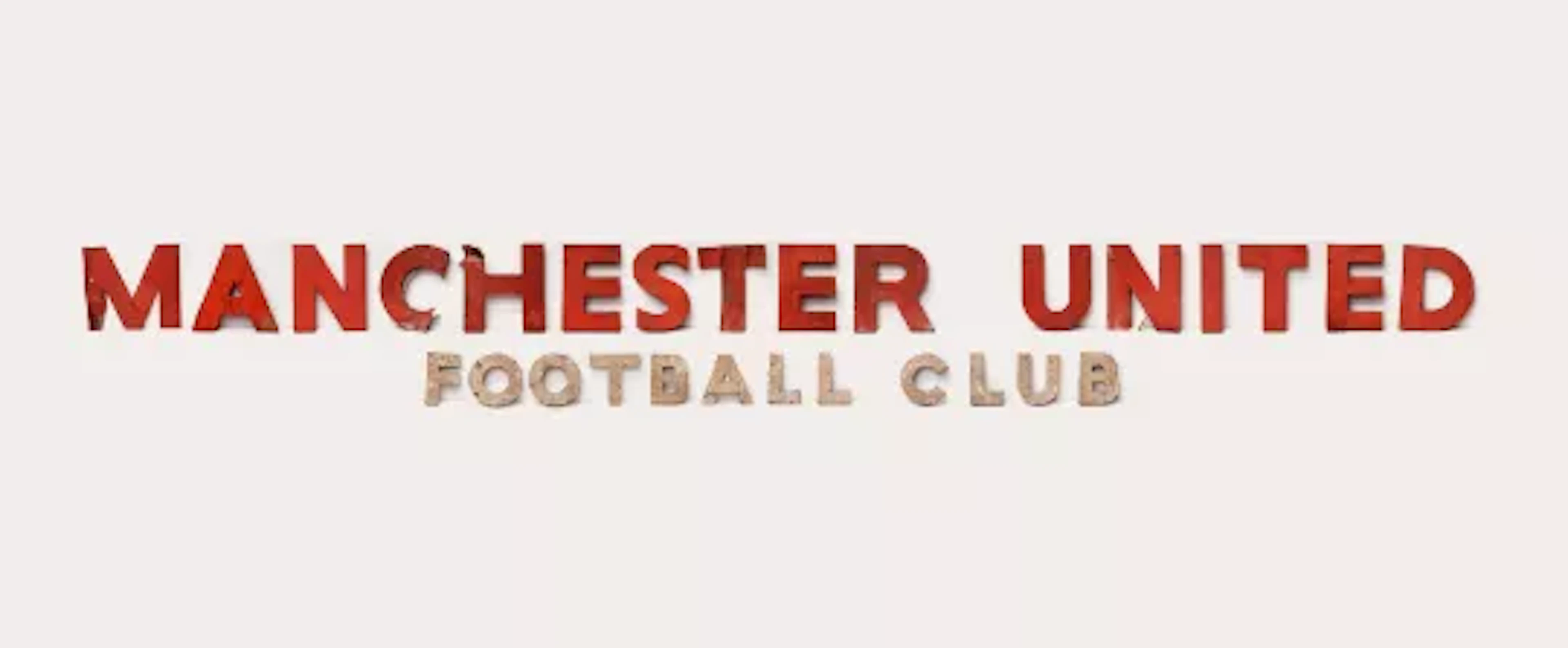 Manchester United A True Piece of Club History An original Manchester