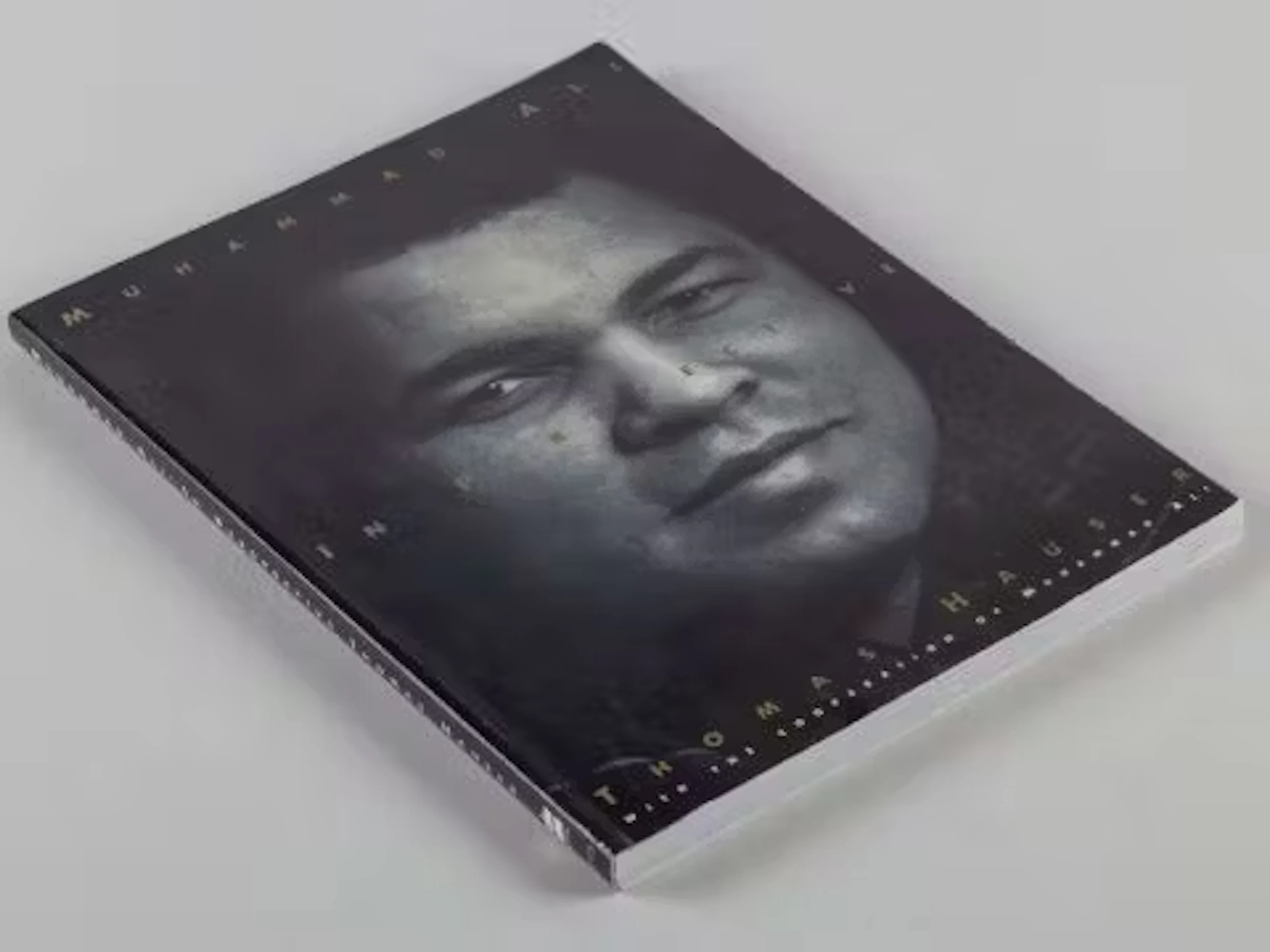 Muhammad Ali In Perspective by Thomas Hauser, with attached autograph