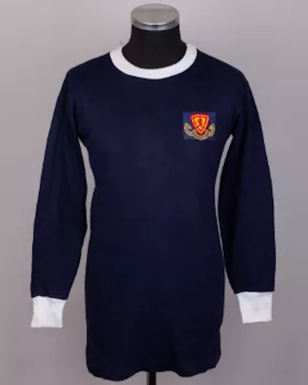 A blue No.11 Scottish Football League v The Football League match