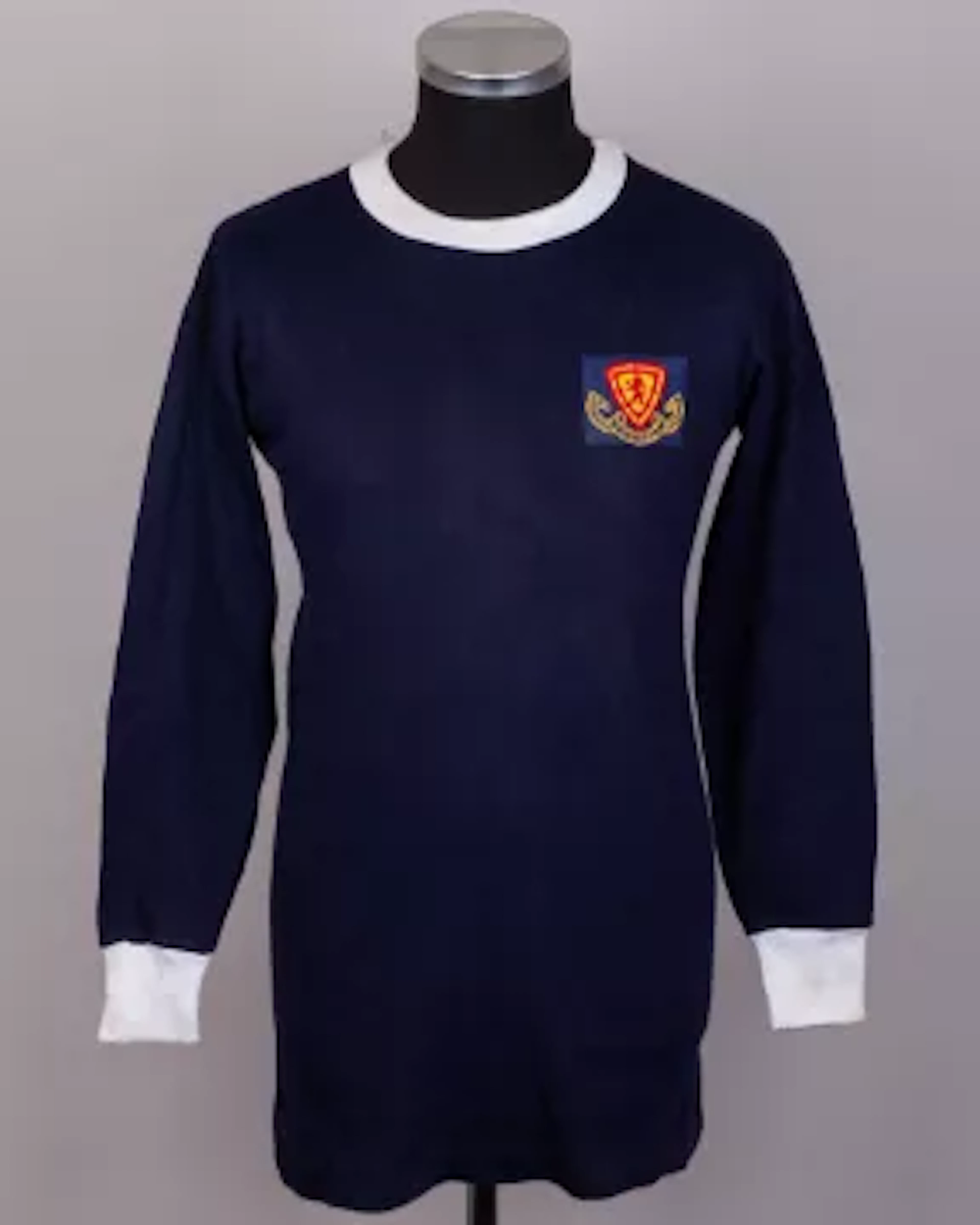 A blue No.11 Scottish Football League v The Football League match