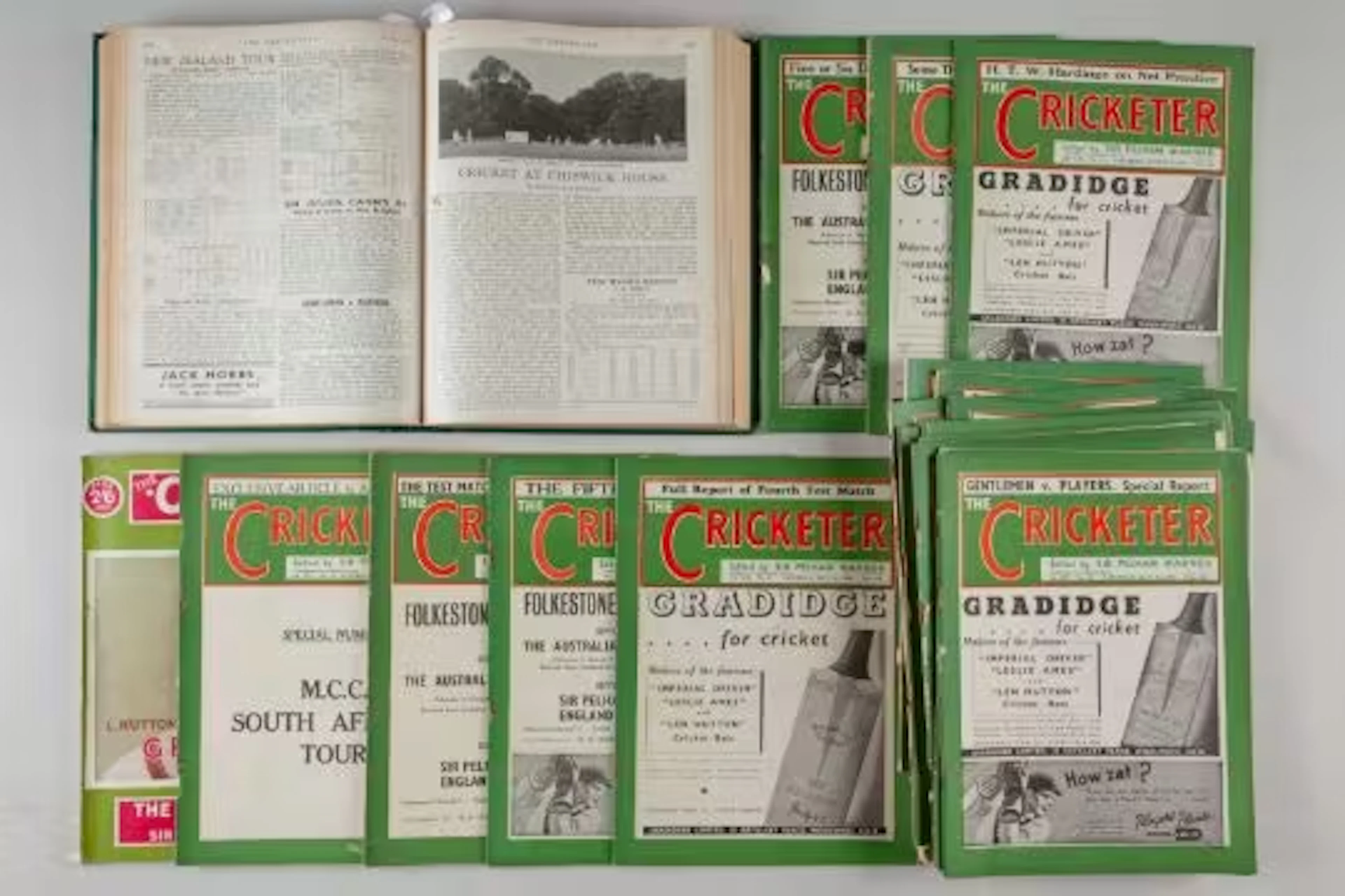 The Cricketer Vol. XVIII 1937 bound volume