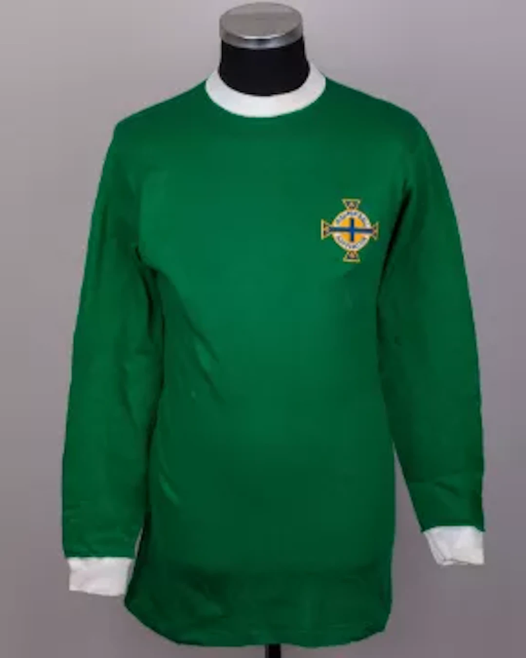 George Best green and white No.8 Northern Ireland v. England match