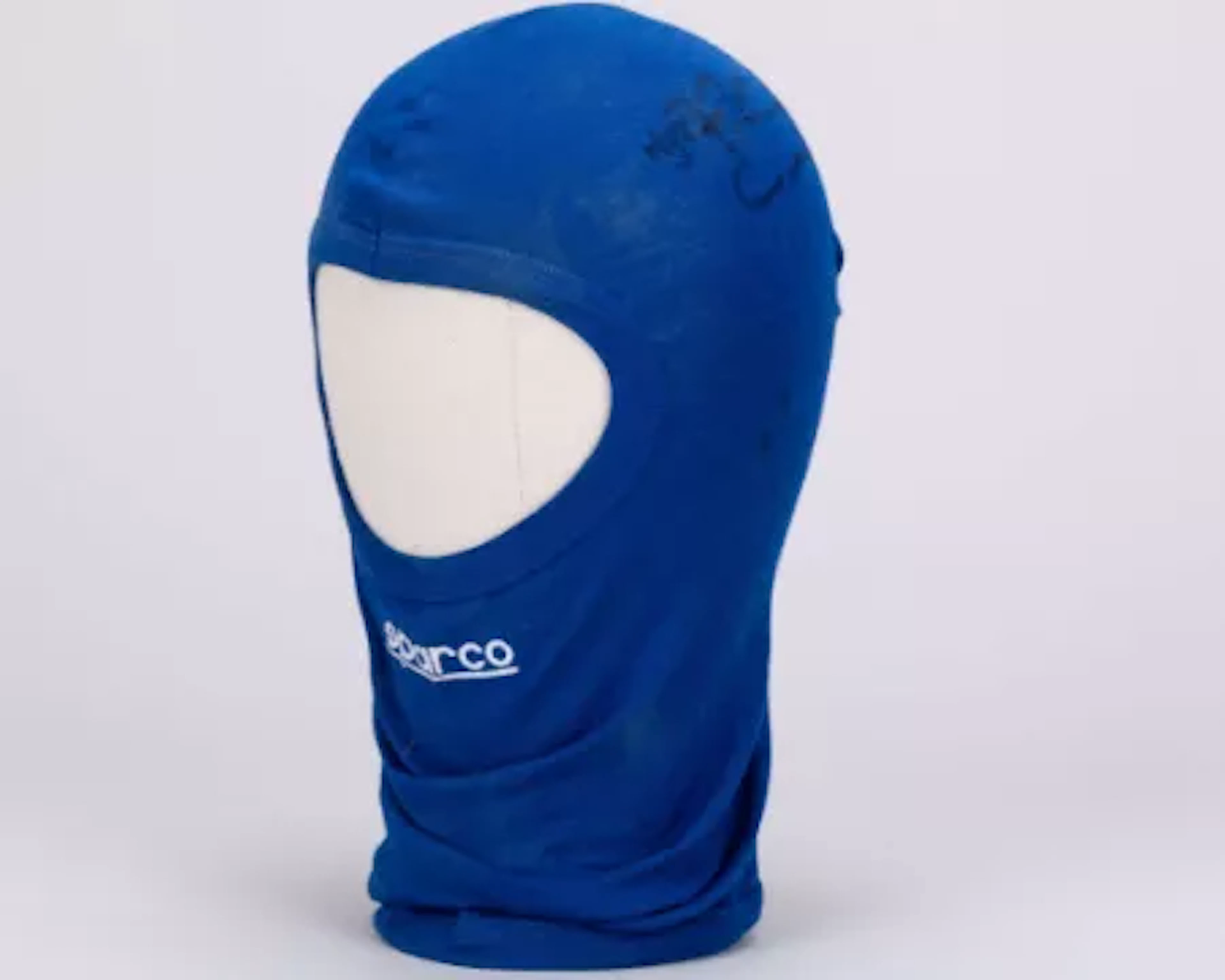 Nigel Mansell Signed Sparco Used Balaclava