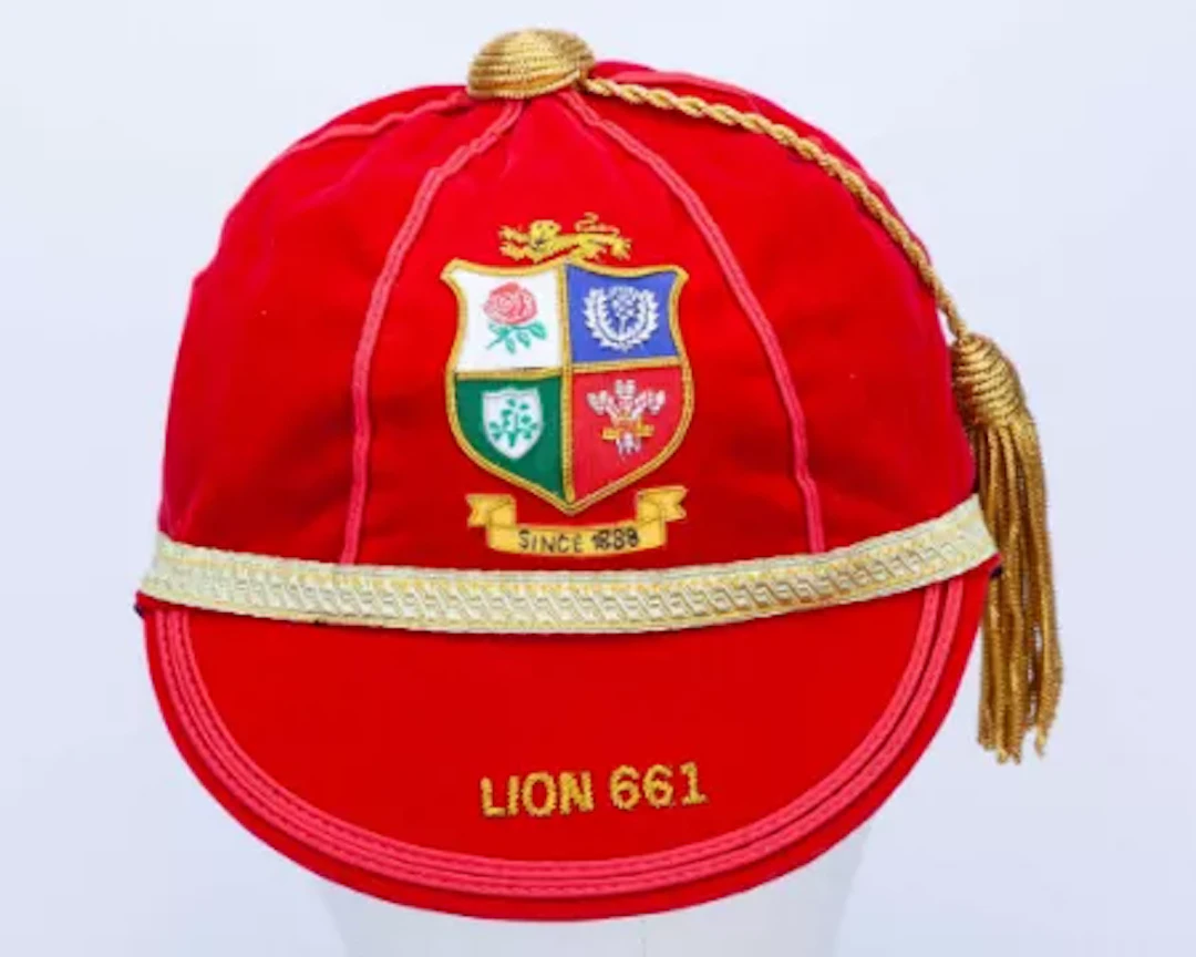 Lawrence Dallaglio red British and Irish Lions rugby union cap