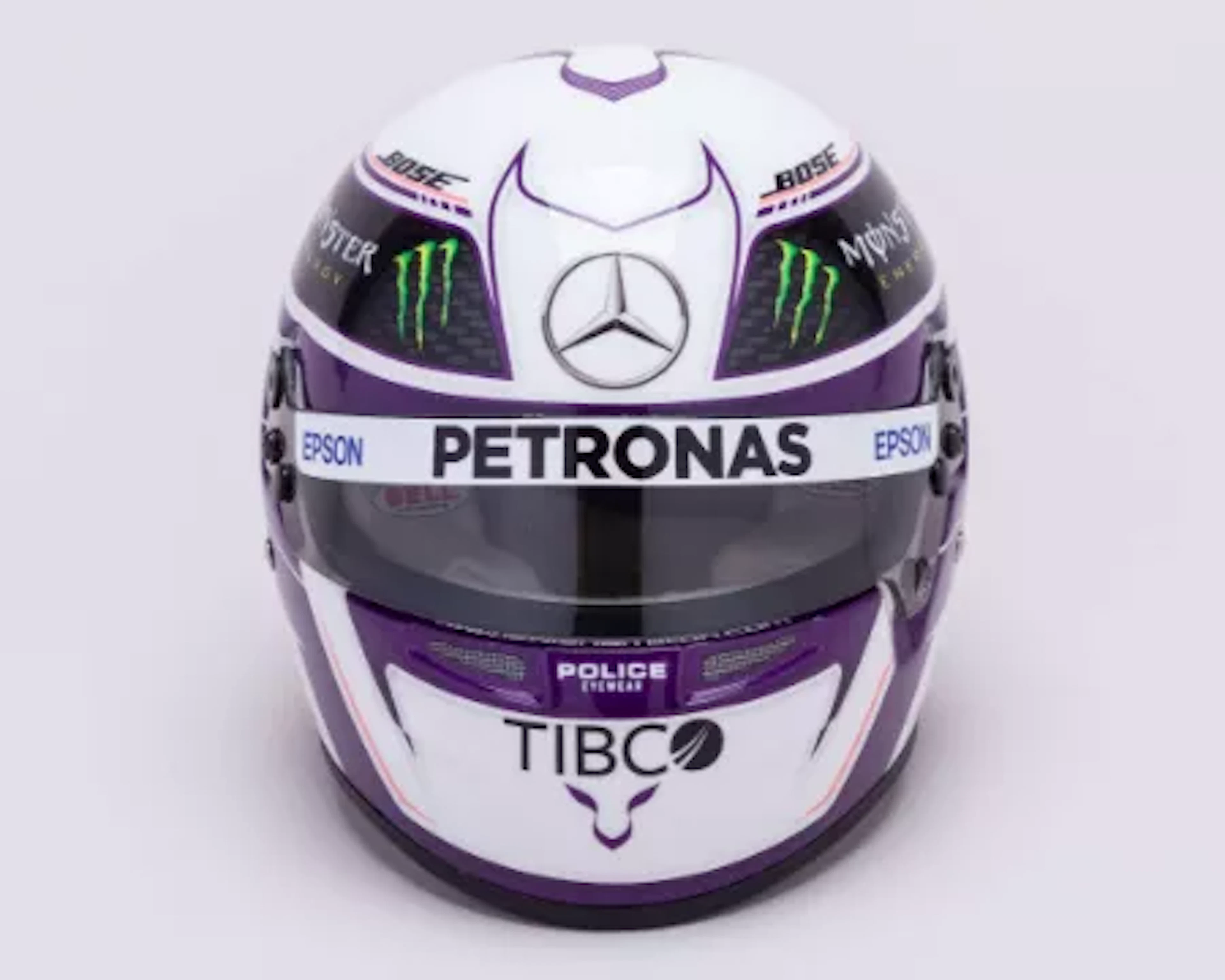 Lewis Hamilton 2019 Mercedes-AMG Petronas Motorsport 1:2 Scale Helmet