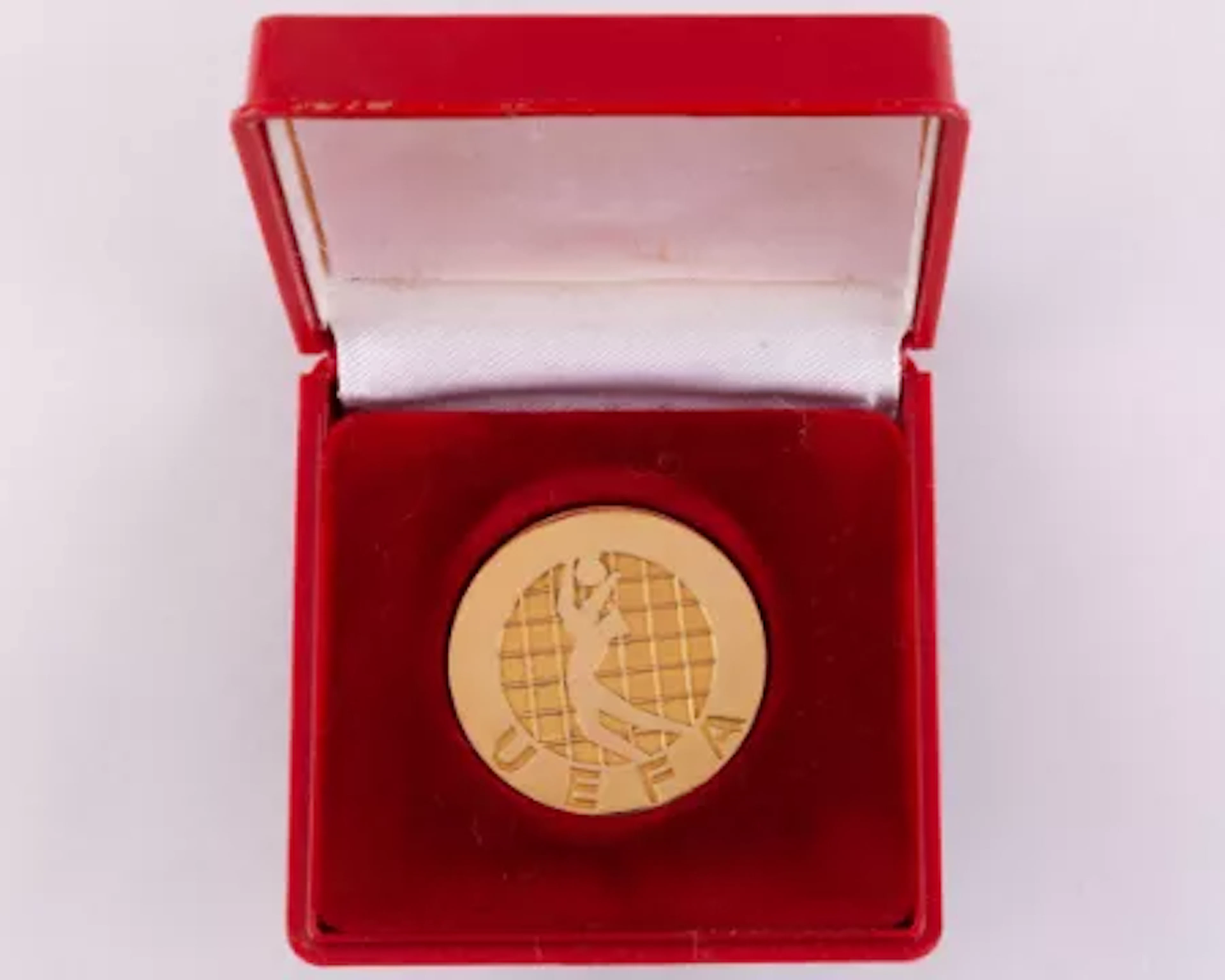 Emlyn Hughes First European Medal - a Continental gold Liverpool UEFA