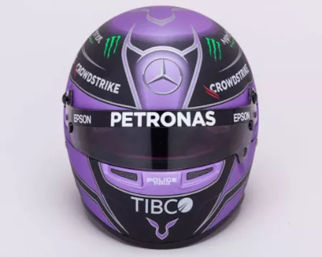 Lewis Hamilton 2021 Mercedes-AMG Petronas F1 Team 1:2 Scale Helmet